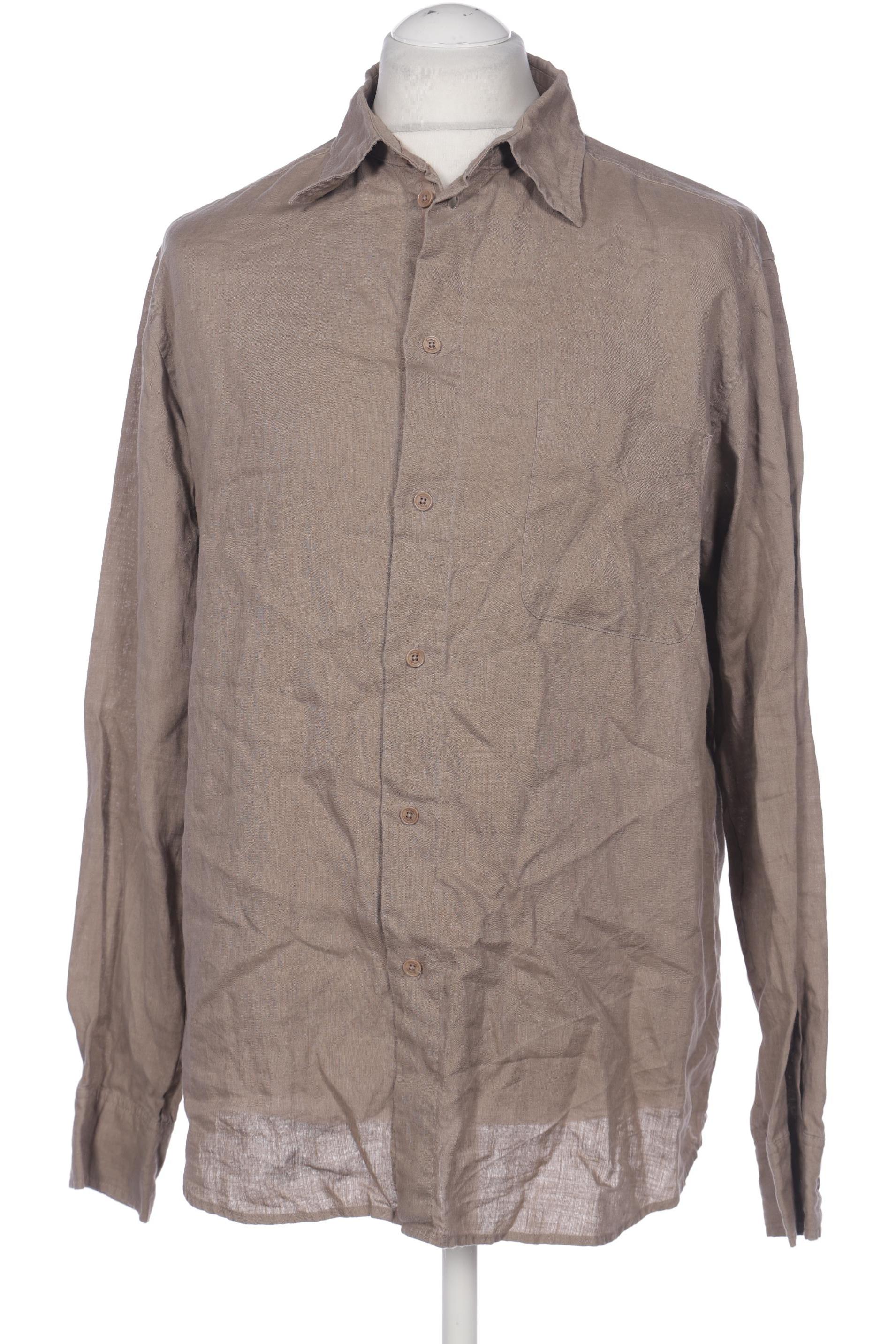 

hessnatur Herren Hemd, braun, Gr. 52