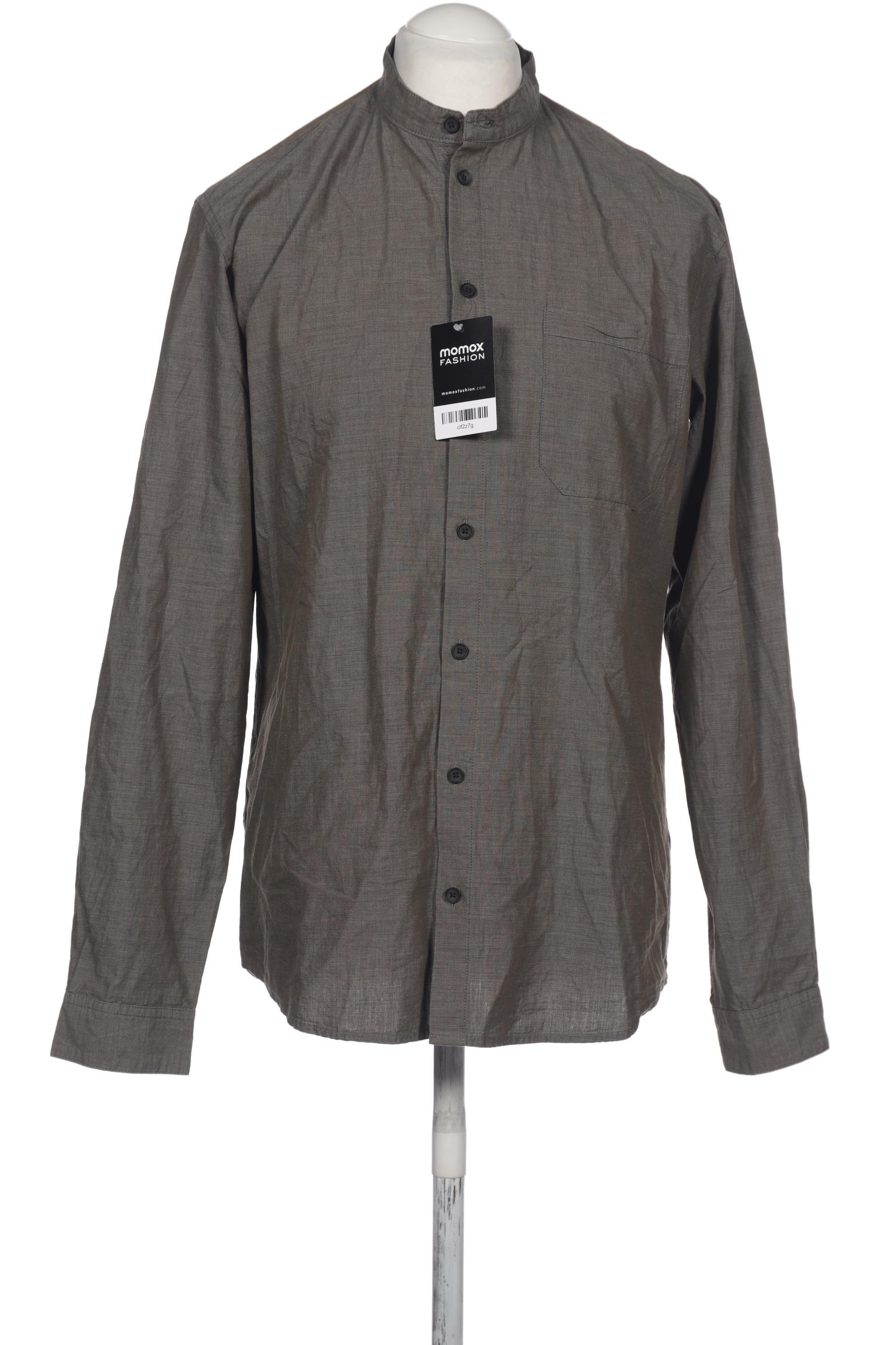 

hessnatur Herren Hemd, grün, Gr. 52