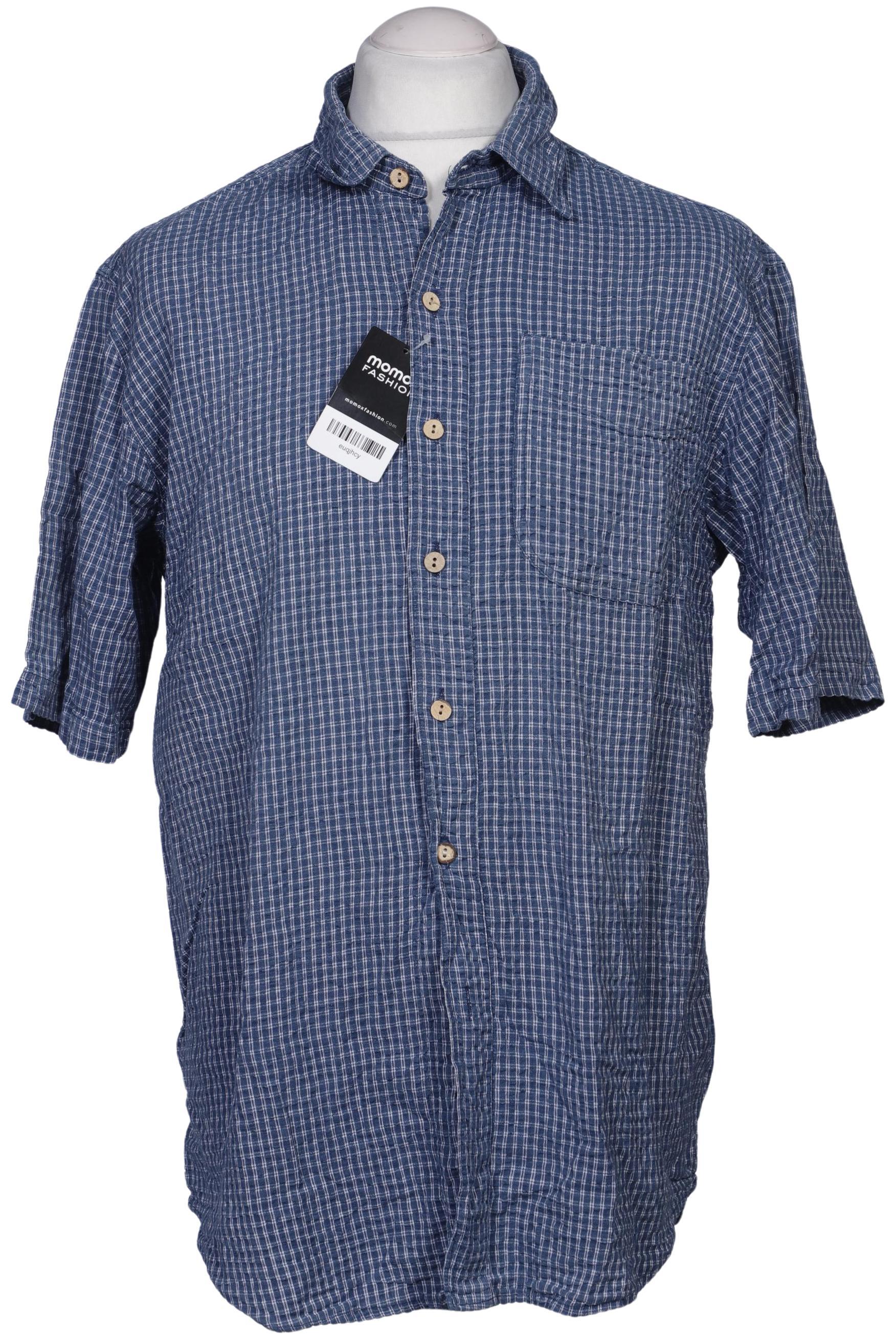 Thumbnail - hessnatur Herren Hemd, blau, Gr. 52