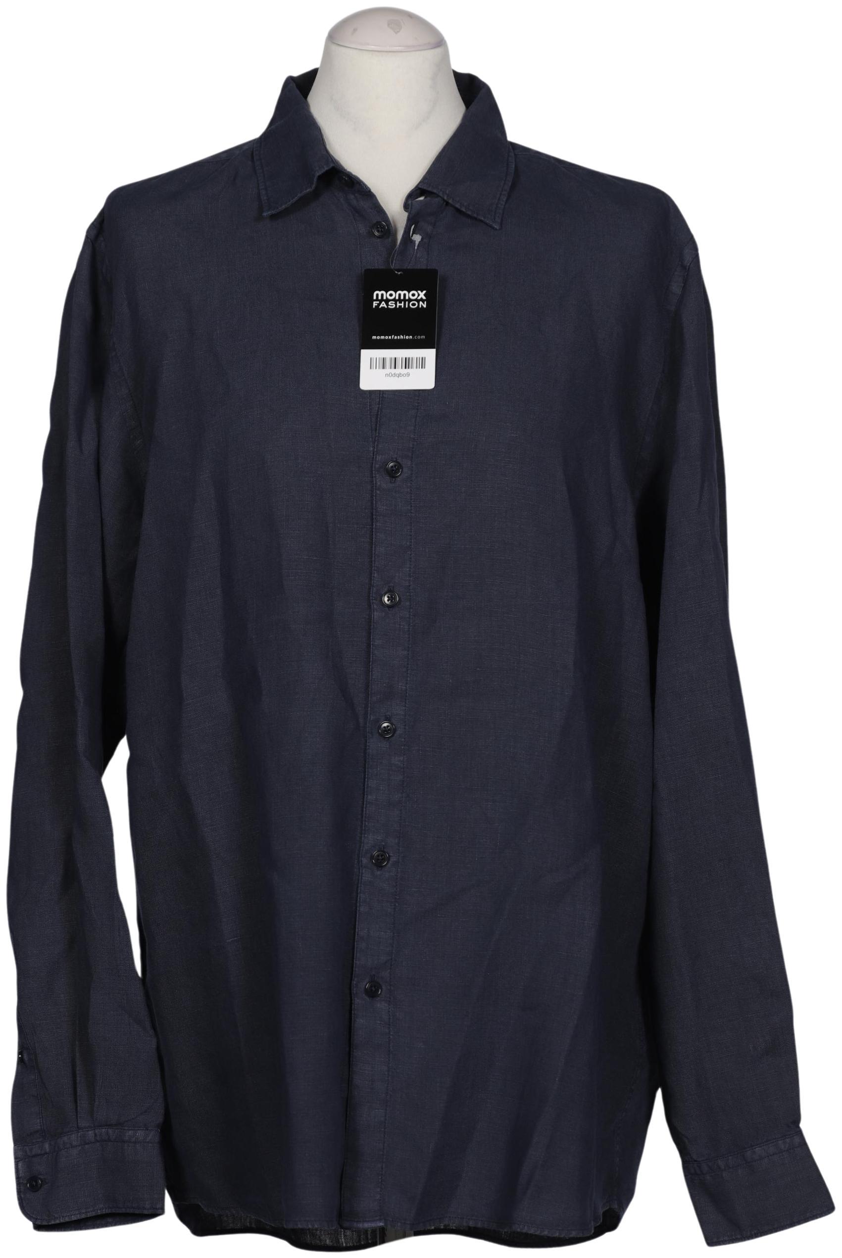 

hessnatur Herren Hemd, marineblau, Gr. 56