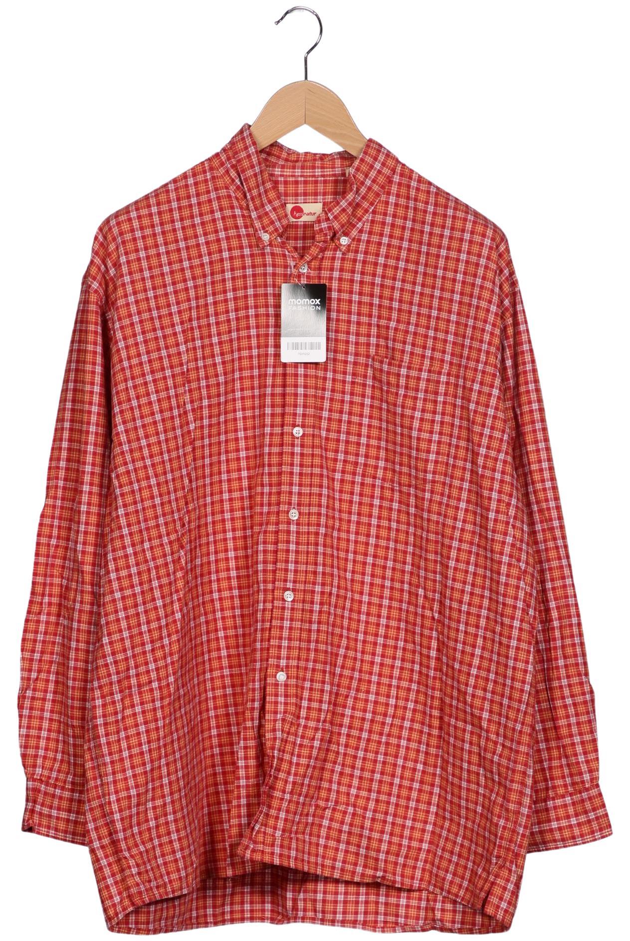 Thumbnail - hessnatur Herren Hemd, rot, Gr. 56