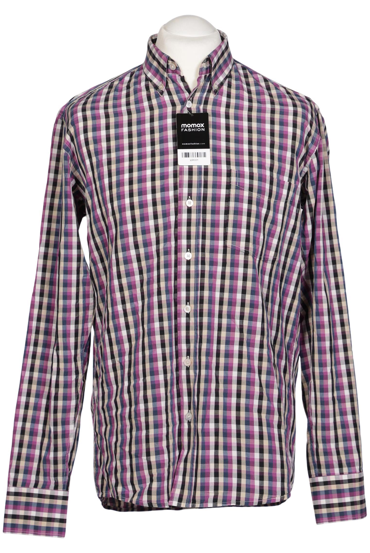 

hessnatur Herren Hemd, mehrfarbig, Gr. 48