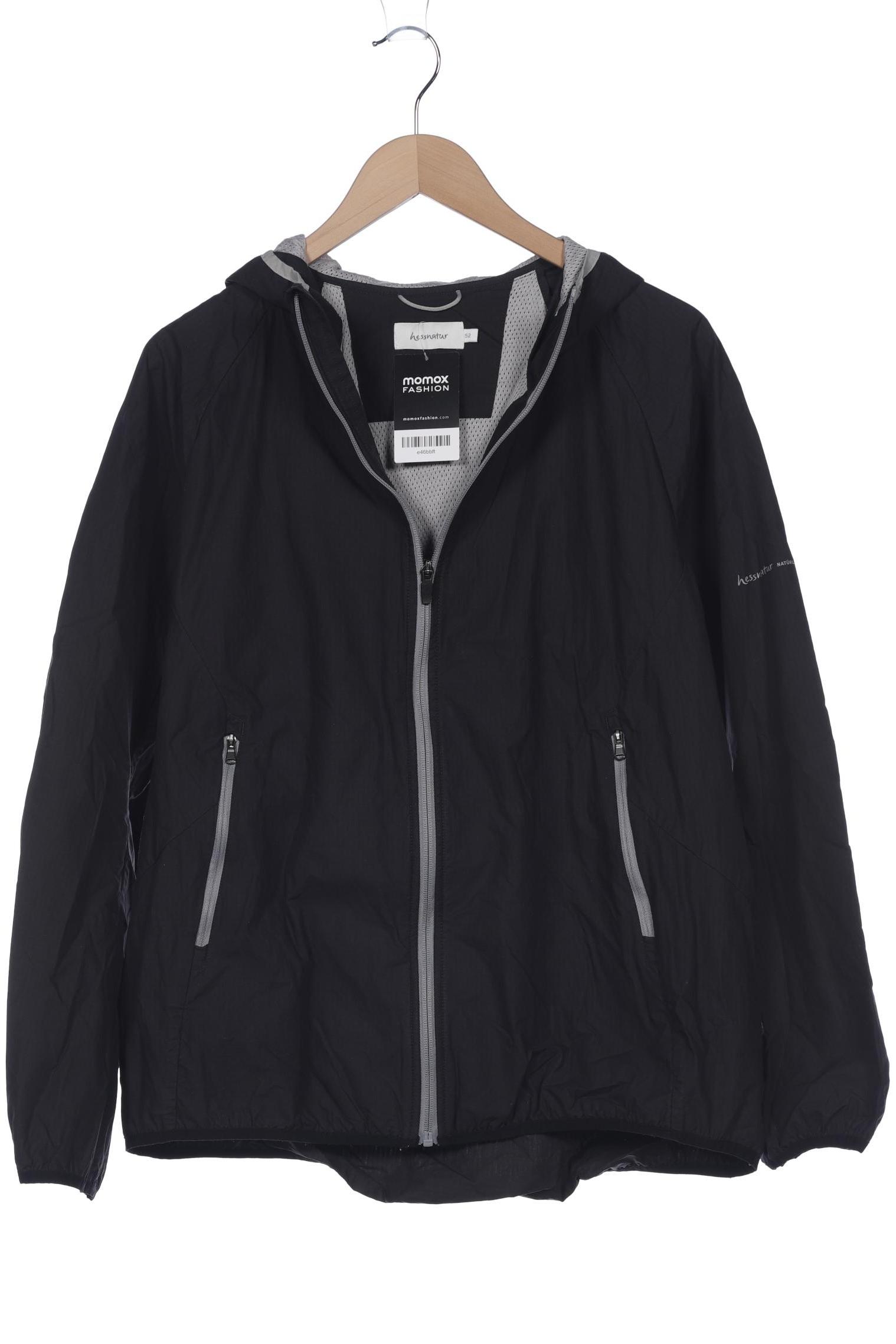 

hessnatur Herren Jacke, schwarz, Gr. 52