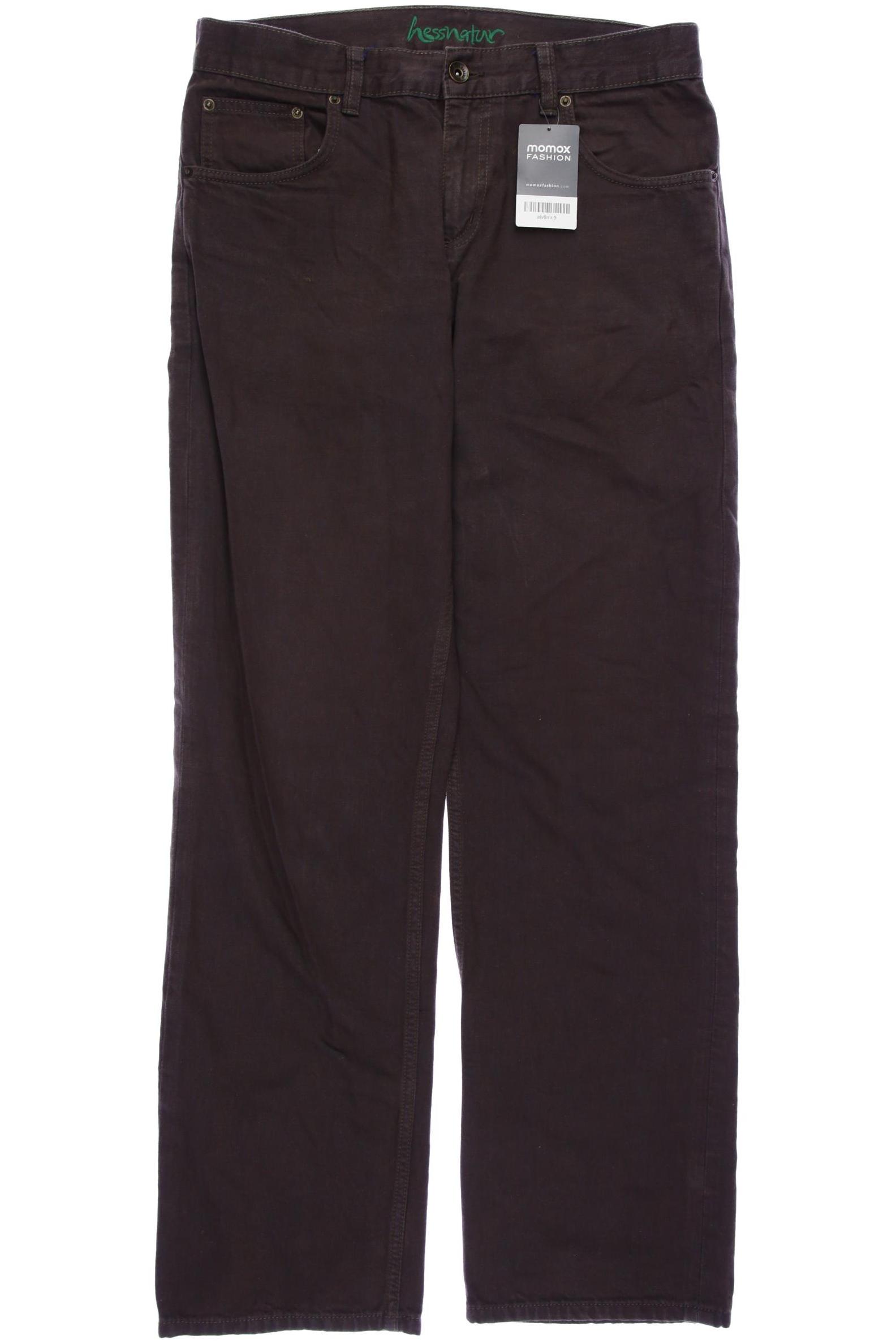 

hessnatur Herren Jeans, braun, Gr. 33