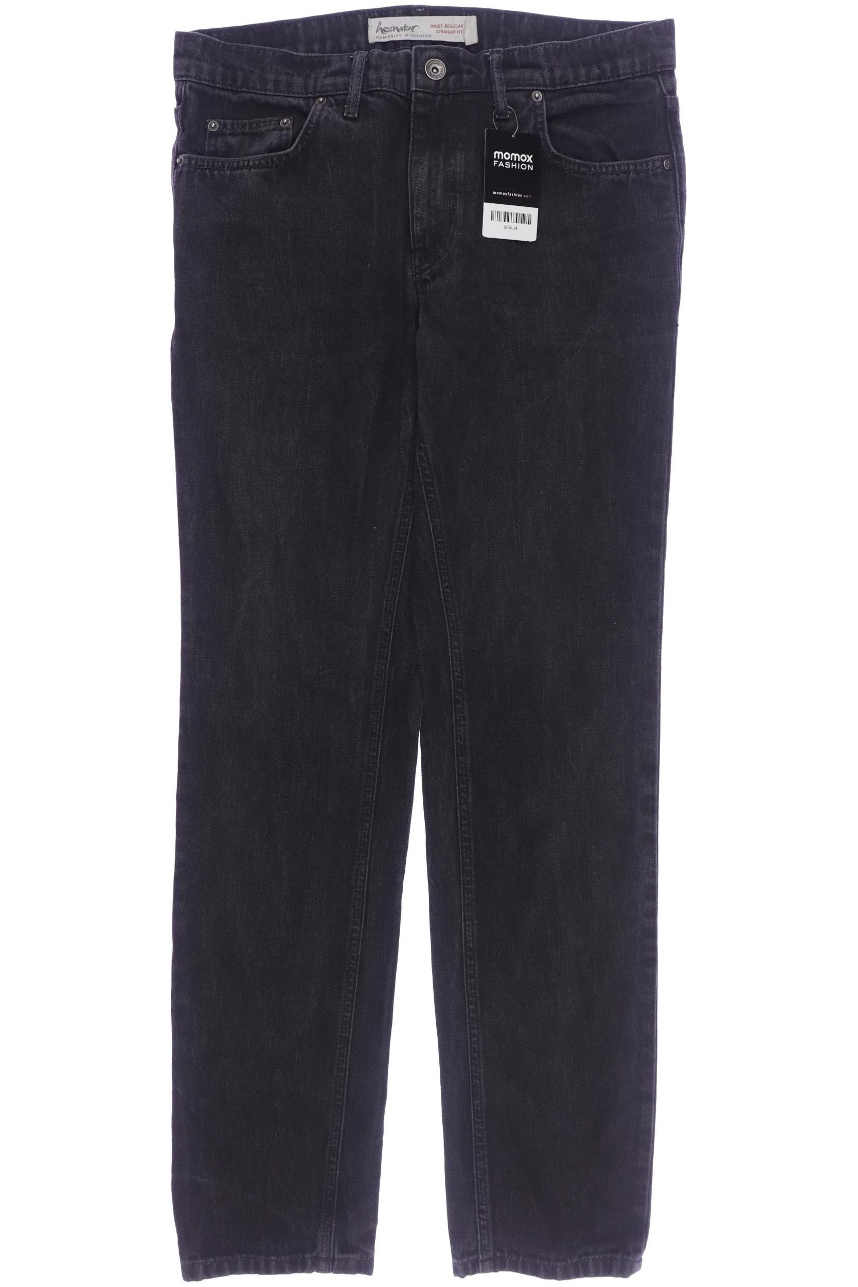 

hessnatur Herren Jeans, schwarz, Gr. 32