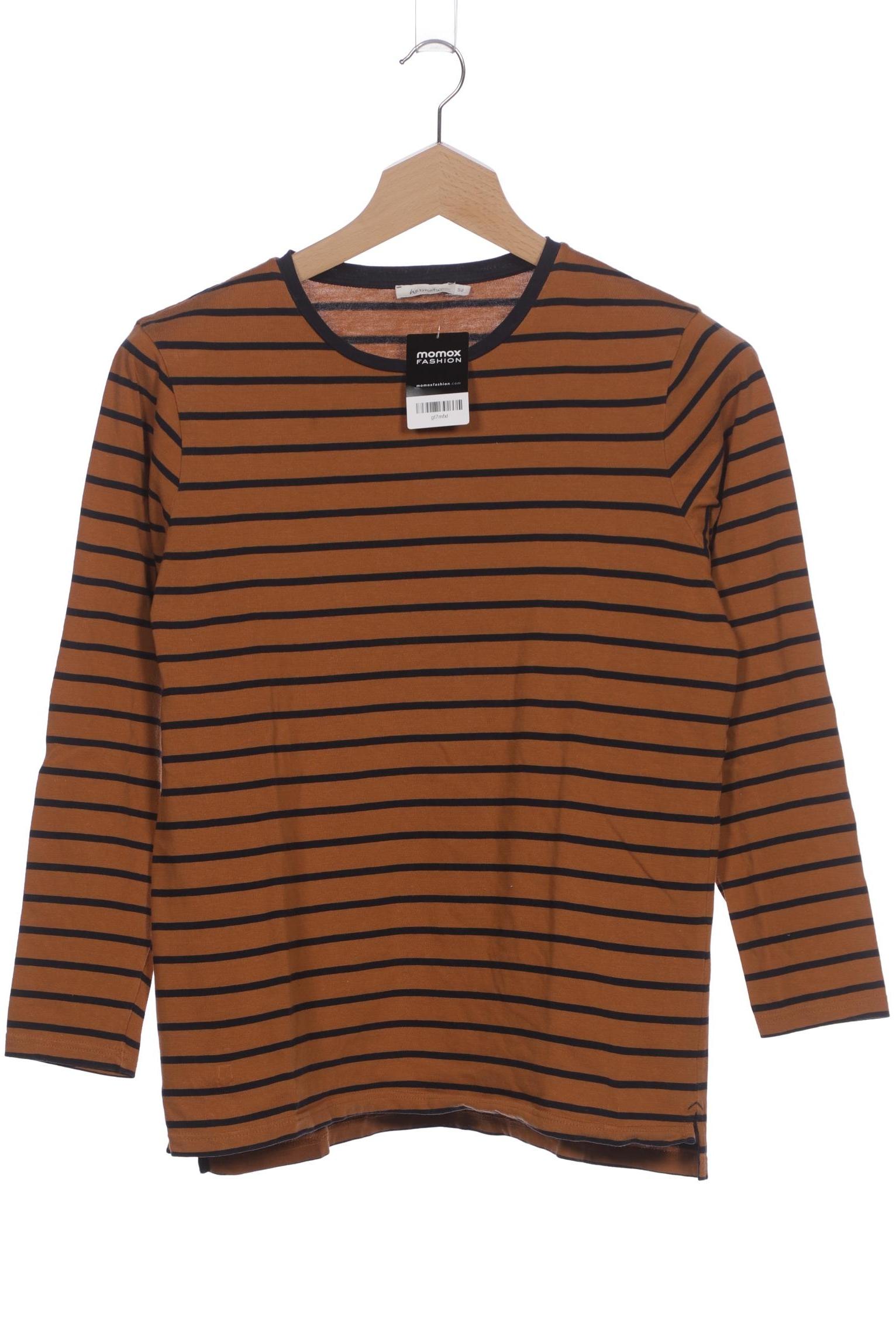 

hessnatur Herren Langarmshirt, orange, Gr. 52