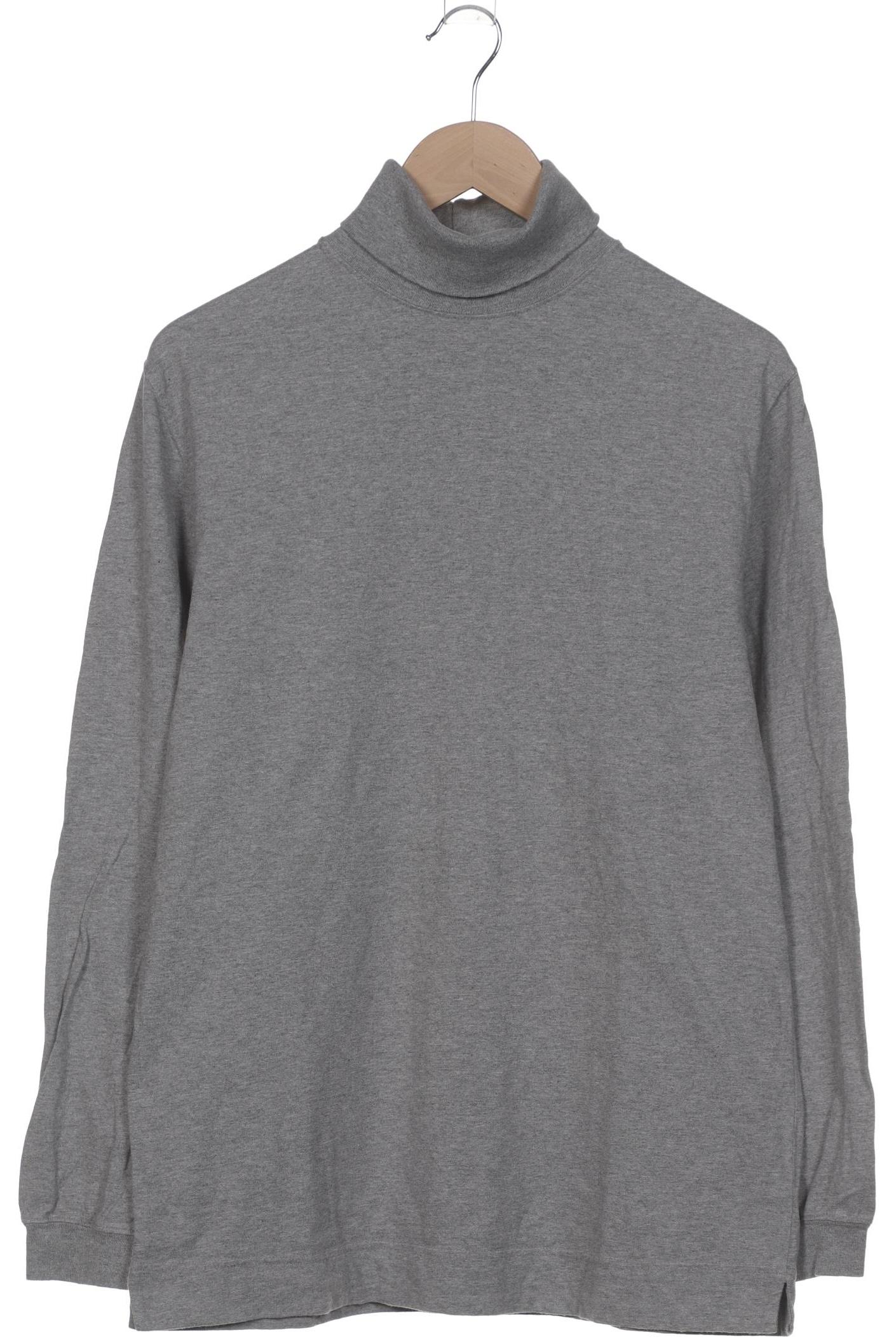 

hessnatur Herren Langarmshirt, grau, Gr. 48