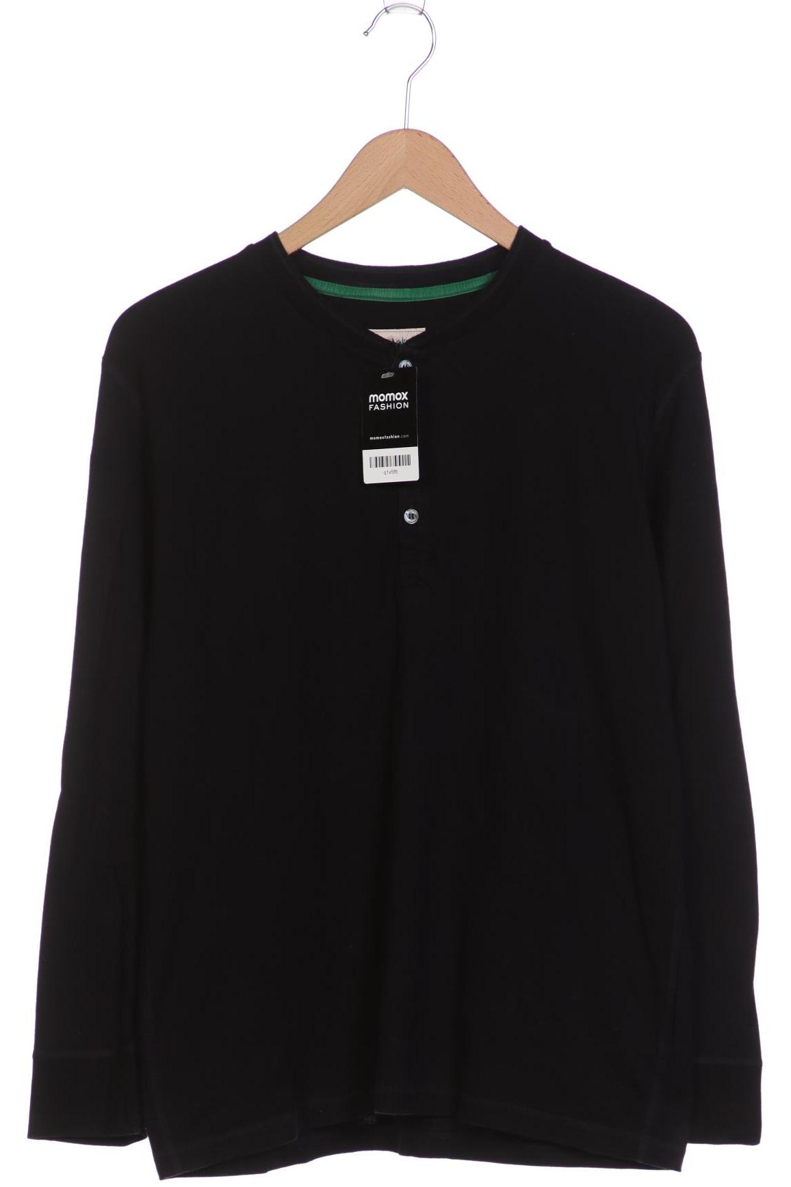 

hessnatur Herren Langarmshirt, schwarz, Gr. 48