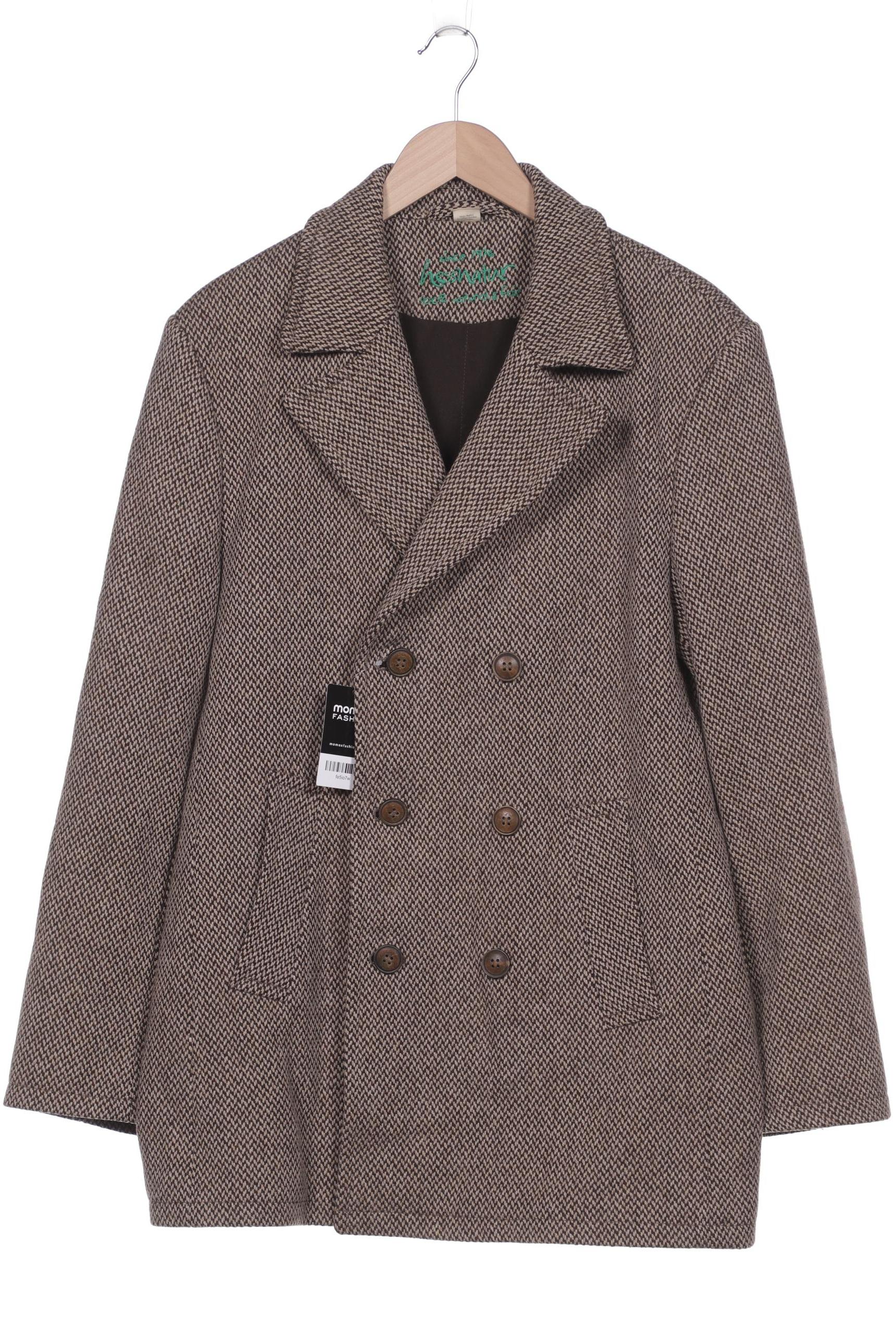 

hessnatur Herren Mantel, beige, Gr. 52