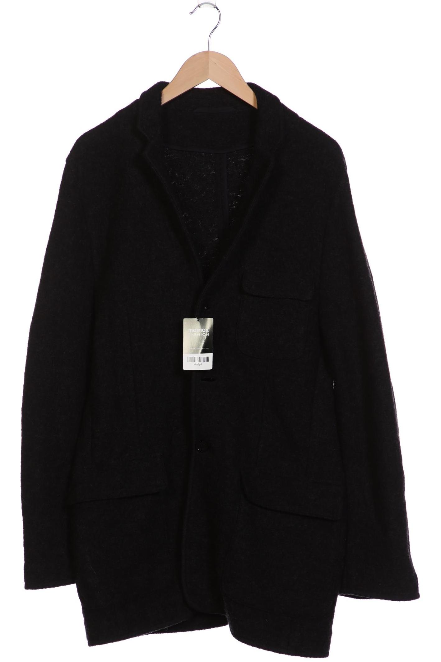 

hessnatur Herren Mantel, schwarz, Gr. 52