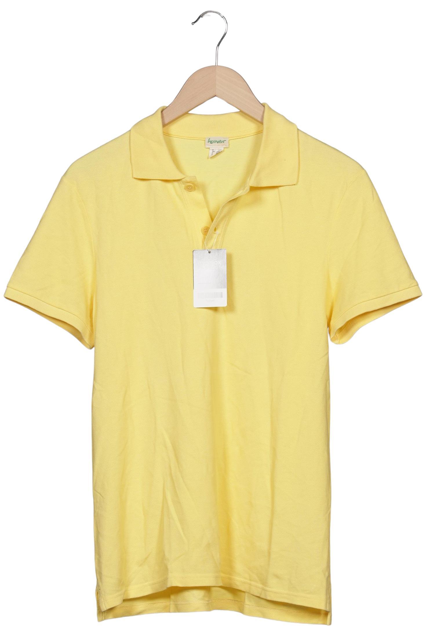 Thumbnail - hessnatur Herren Poloshirt, gelb, Gr. 48