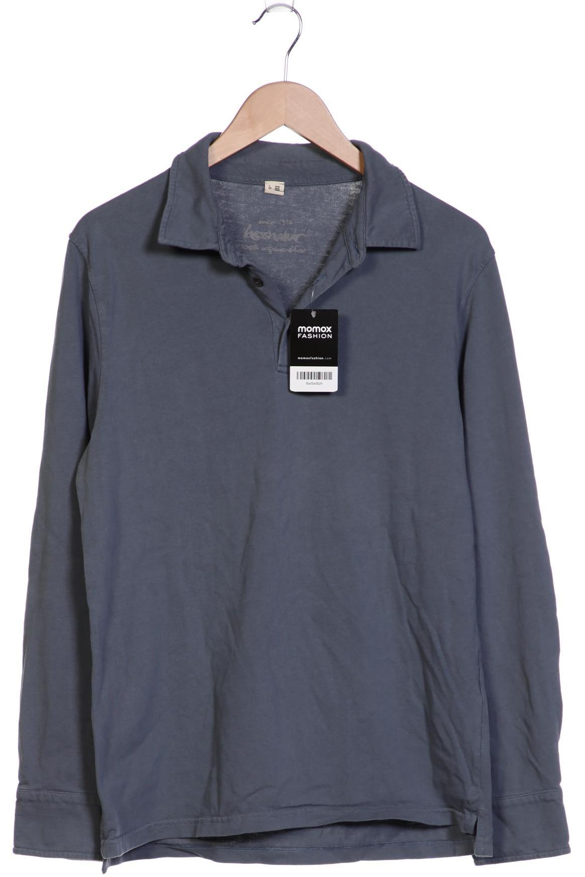 

hessnatur Herren Poloshirt, hellblau, Gr. 48