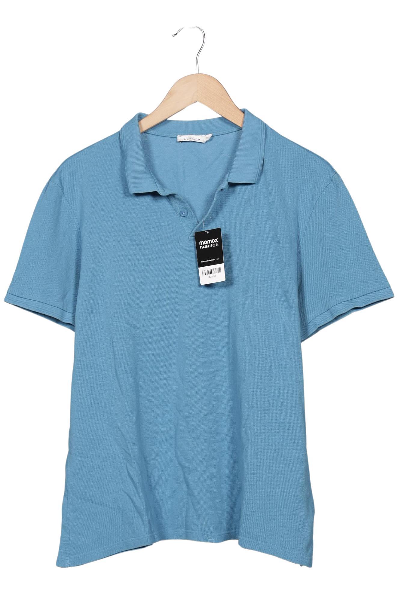 Thumbnail - hessnatur Herren Poloshirt, hellblau, Gr. 54