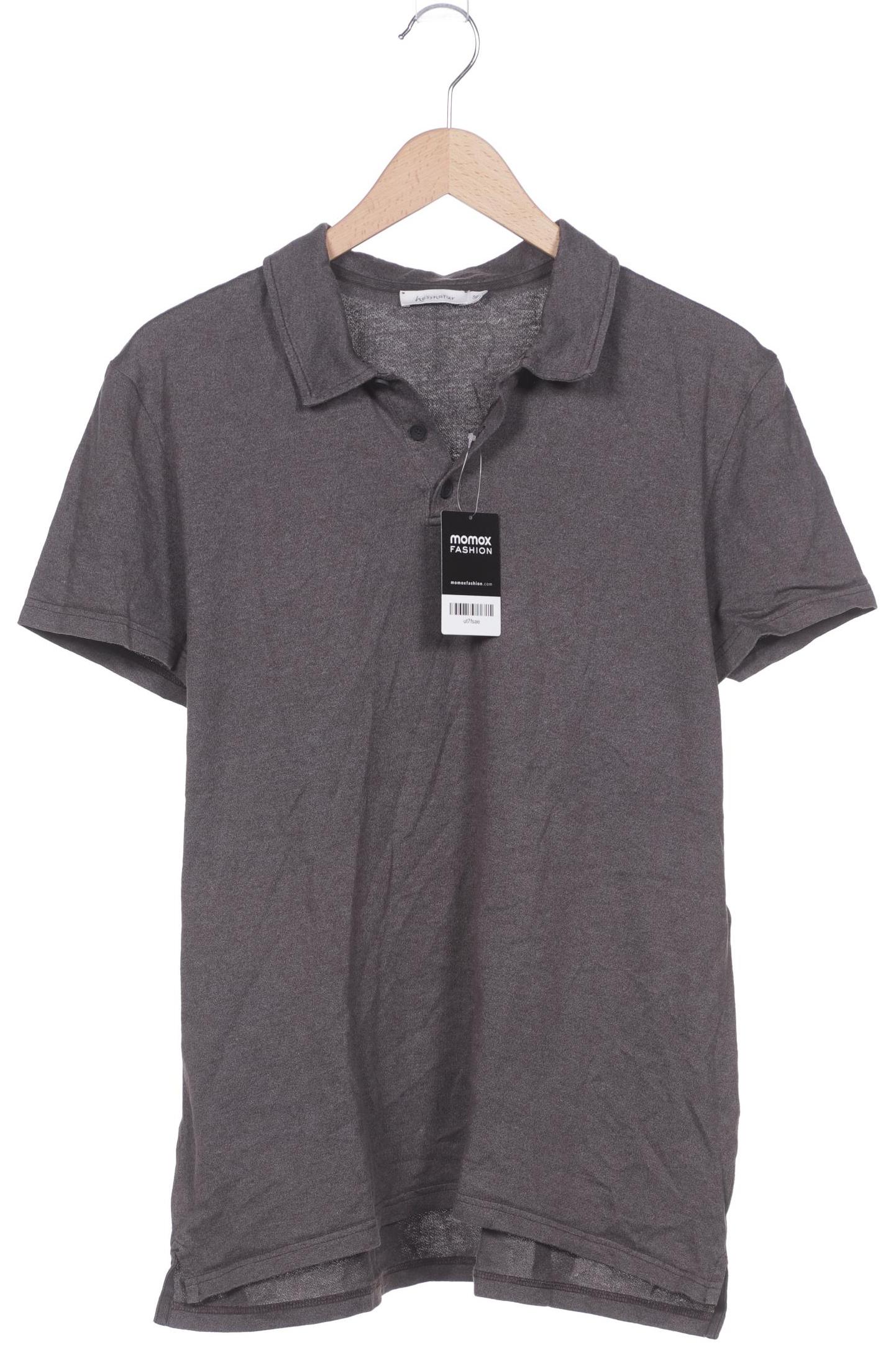 

hessnatur Herren Poloshirt, grau, Gr. 50