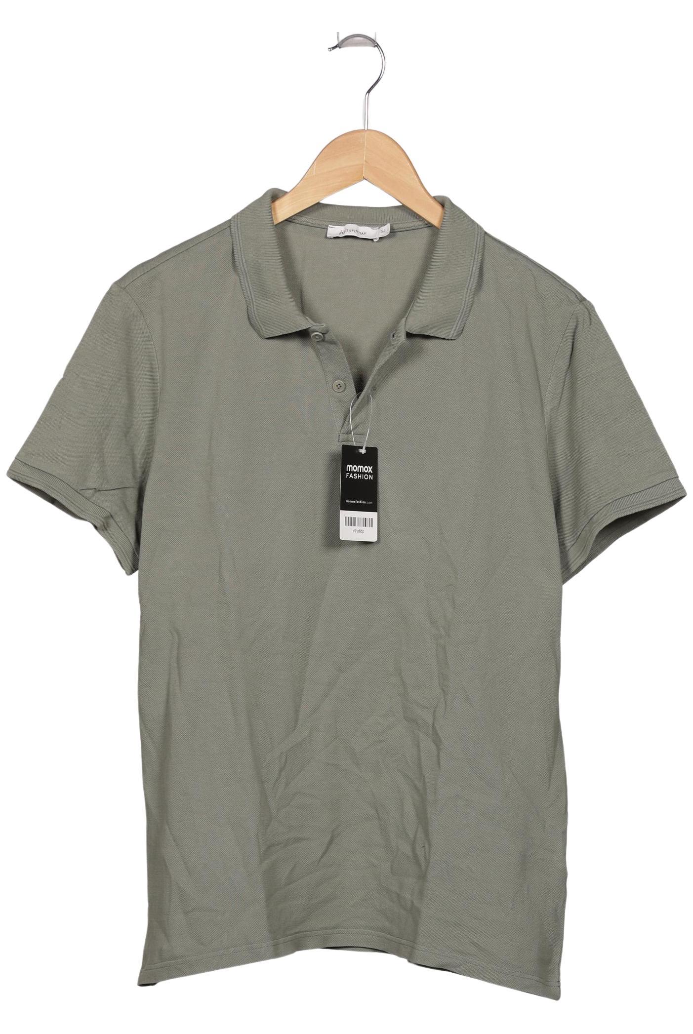 

hessnatur Herren Poloshirt, grau, Gr. 52
