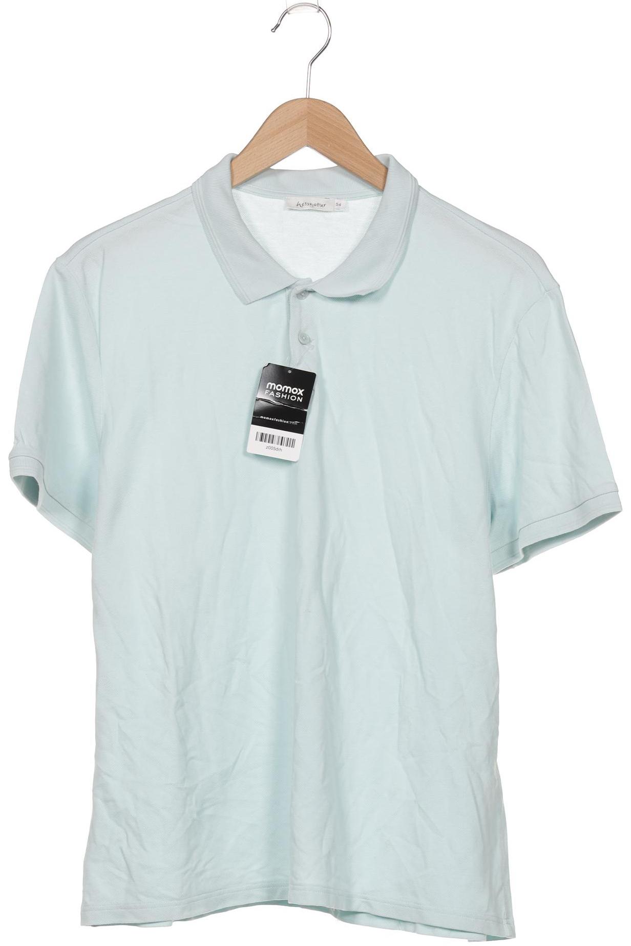 

hessnatur Herren Poloshirt, hellblau, Gr. 54