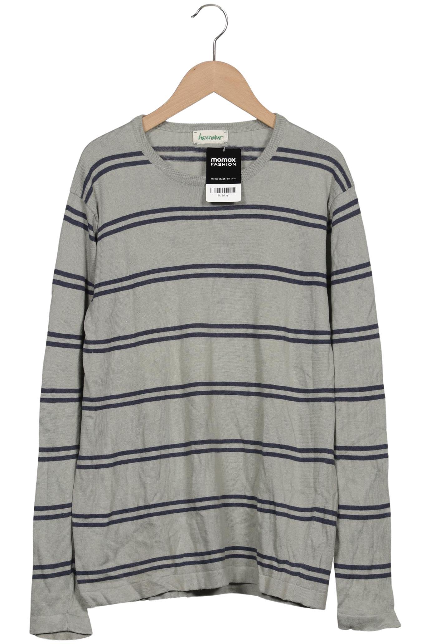 

hessnatur Herren Pullover, grau, Gr. 52