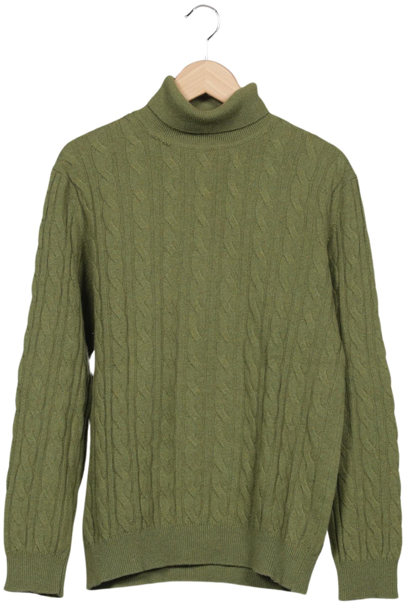 

hessnatur Herren Pullover, grün, Gr. 48