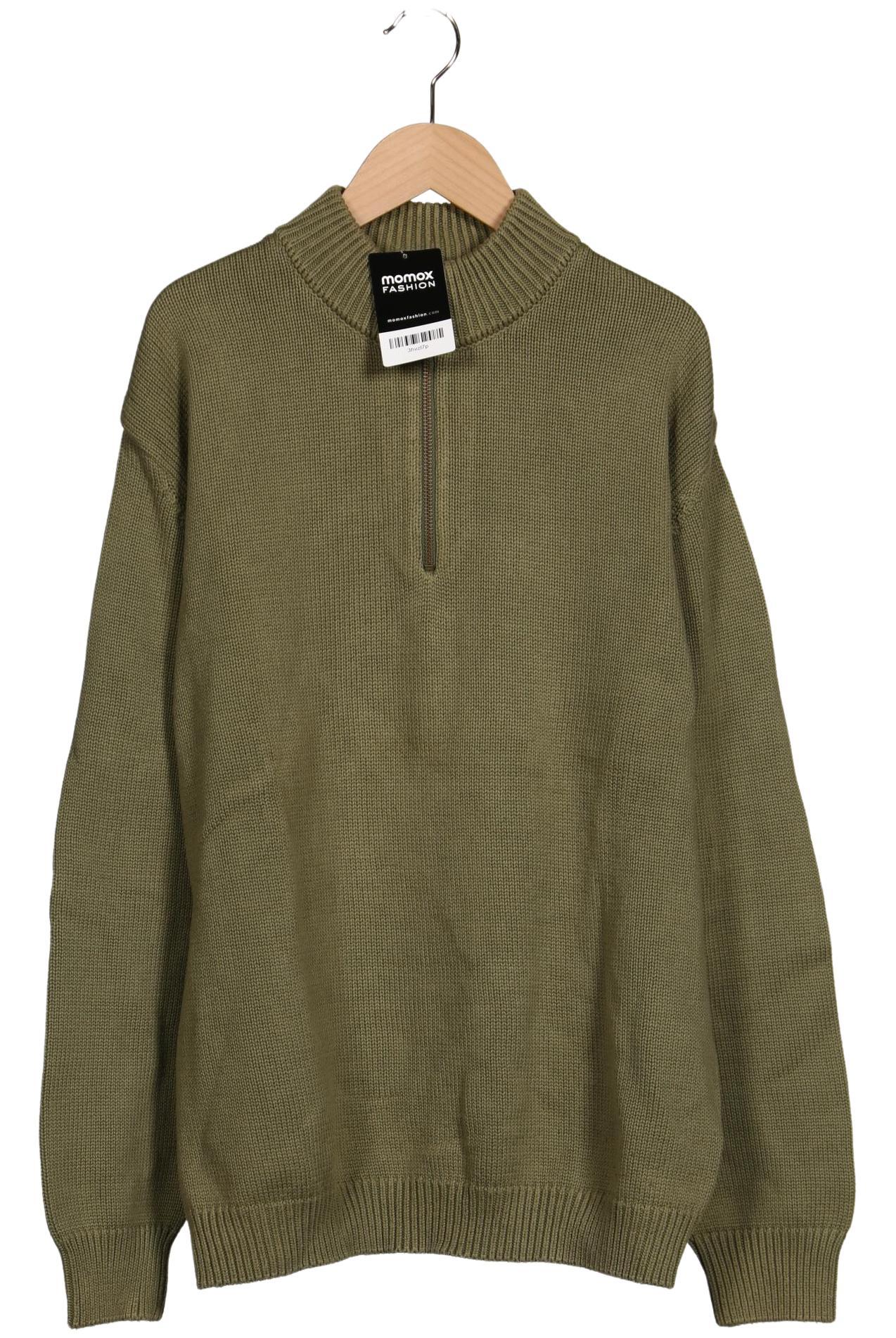 

hessnatur Herren Pullover, grün, Gr. 52
