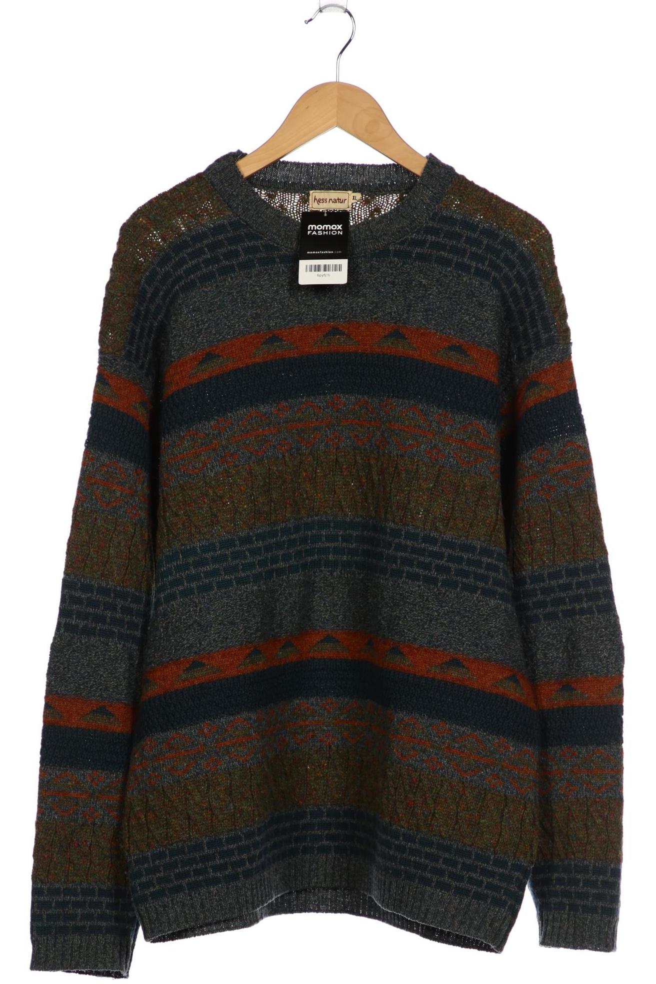 

hessnatur Herren Pullover, marineblau, Gr. 54
