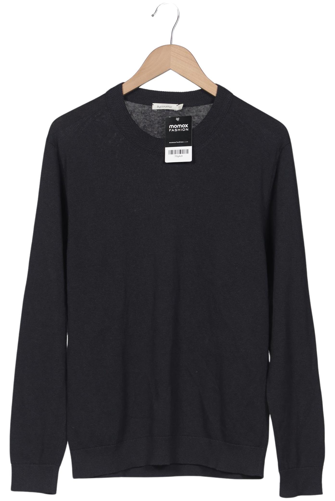 

hessnatur Herren Pullover, marineblau, Gr. 50