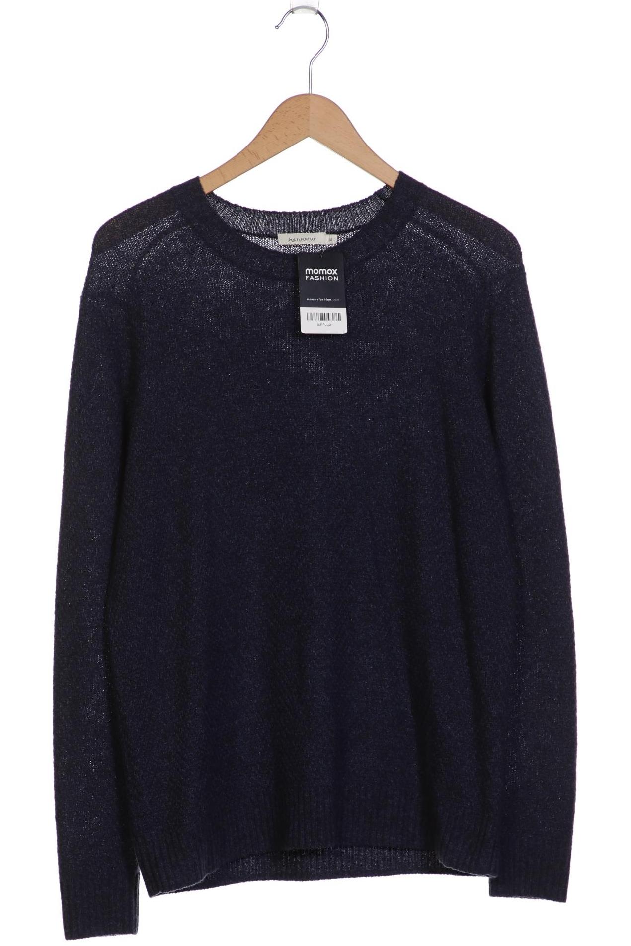 

hessnatur Herren Pullover, marineblau, Gr. 48