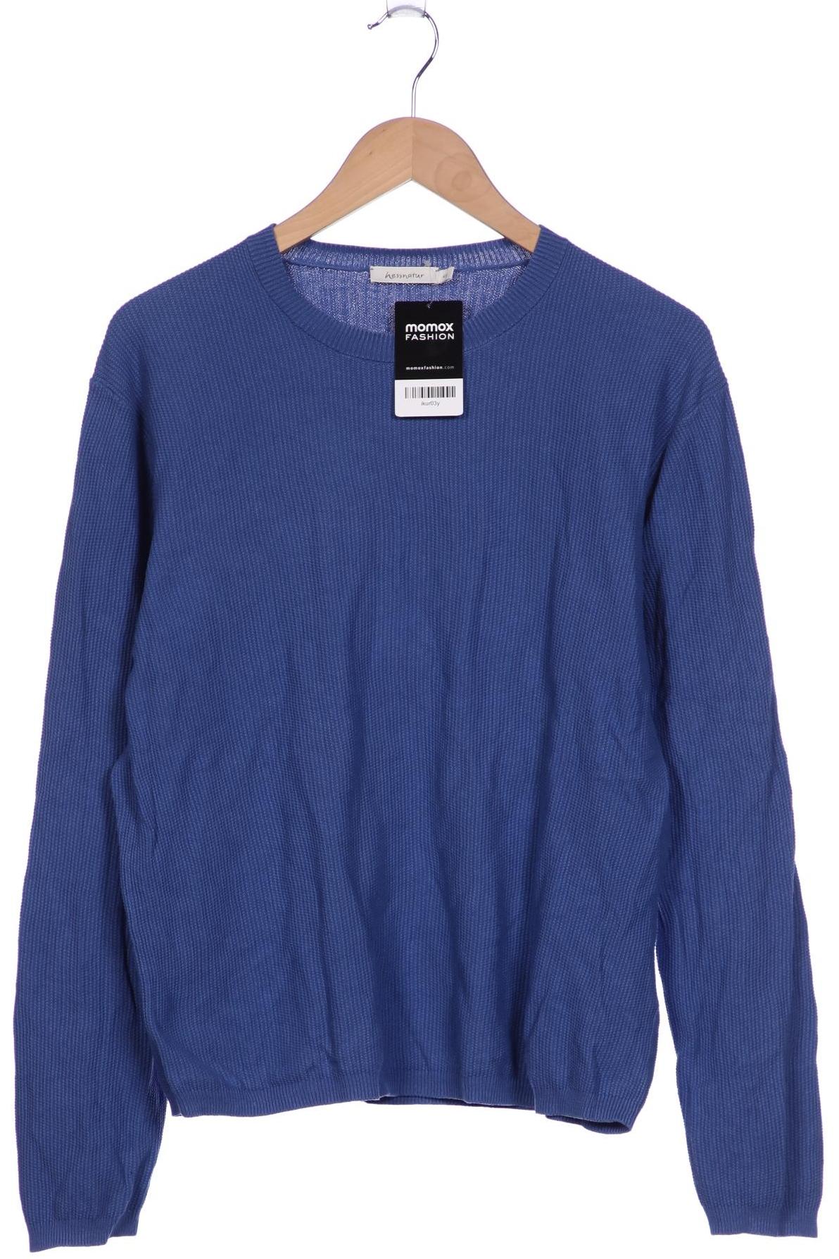 

hessnatur Herren Pullover, blau, Gr. 48