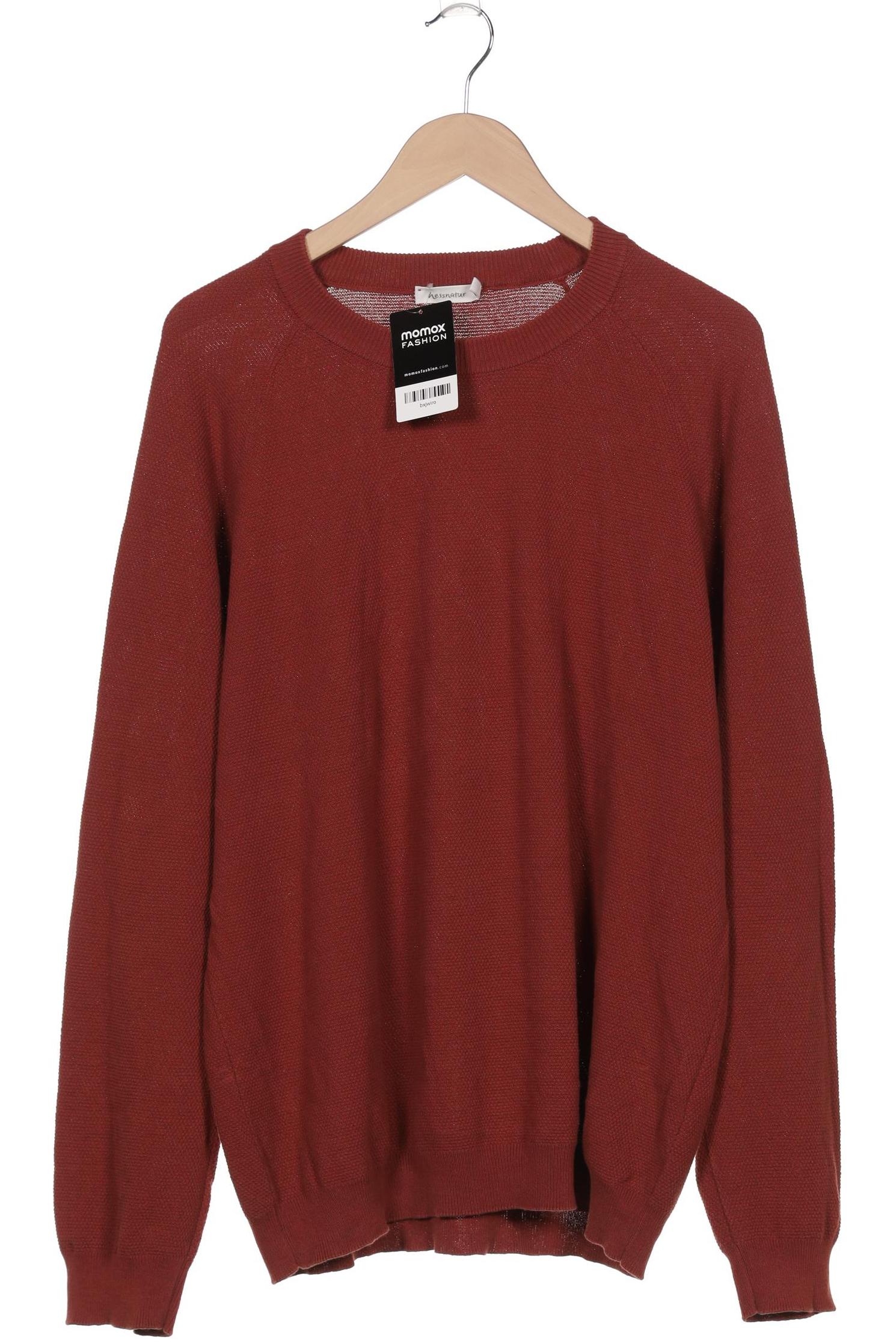 

hessnatur Herren Pullover, rot, Gr. 56