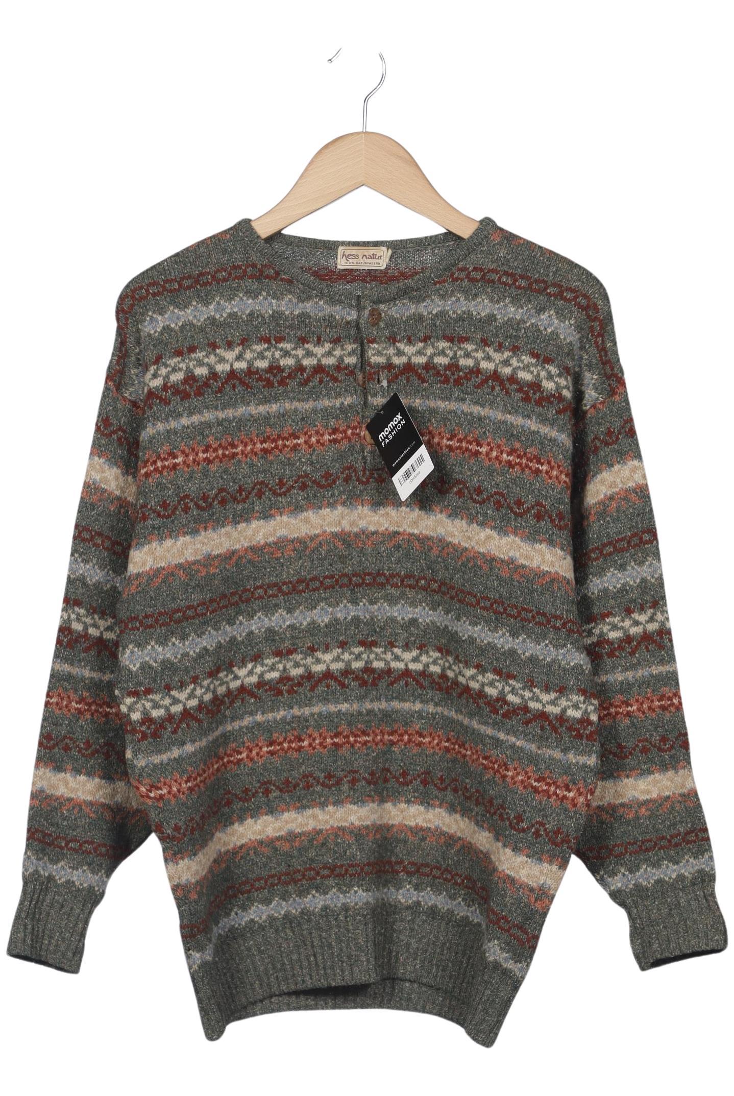 

hessnatur Herren Pullover, grün, Gr. 48