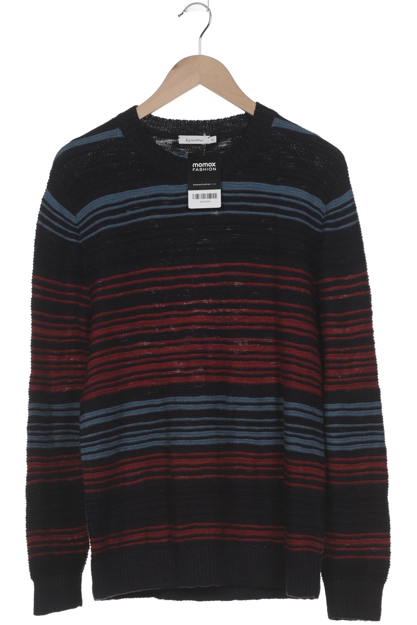 

hessnatur Herren Pullover, marineblau, Gr. 48