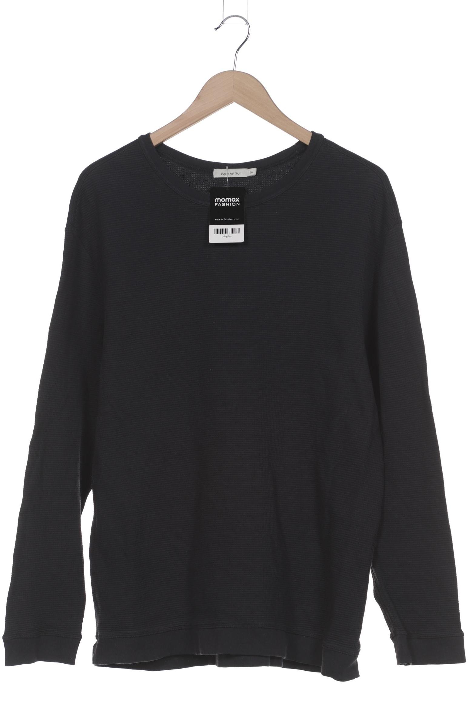 

hessnatur Herren Pullover, marineblau, Gr. 56