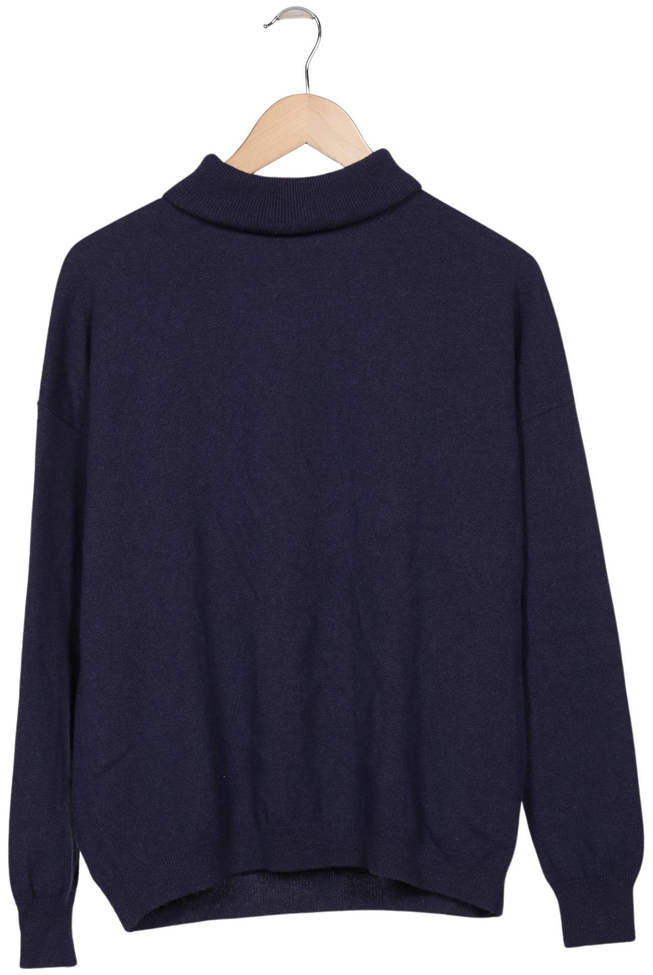 

hessnatur Herren Pullover, marineblau, Gr. 48