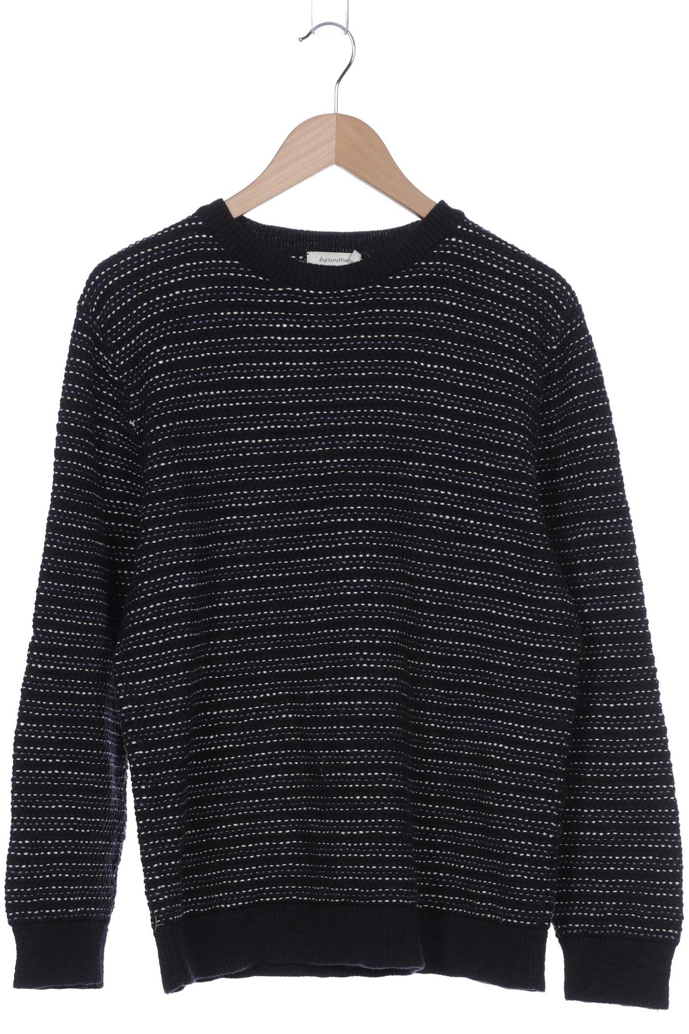 

hessnatur Herren Pullover, marineblau, Gr. 52