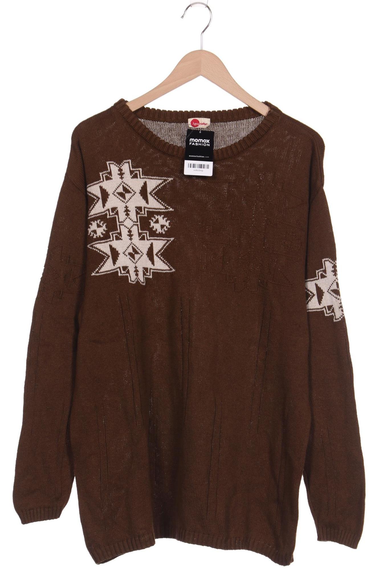 

hessnatur Herren Pullover, braun, Gr. 54