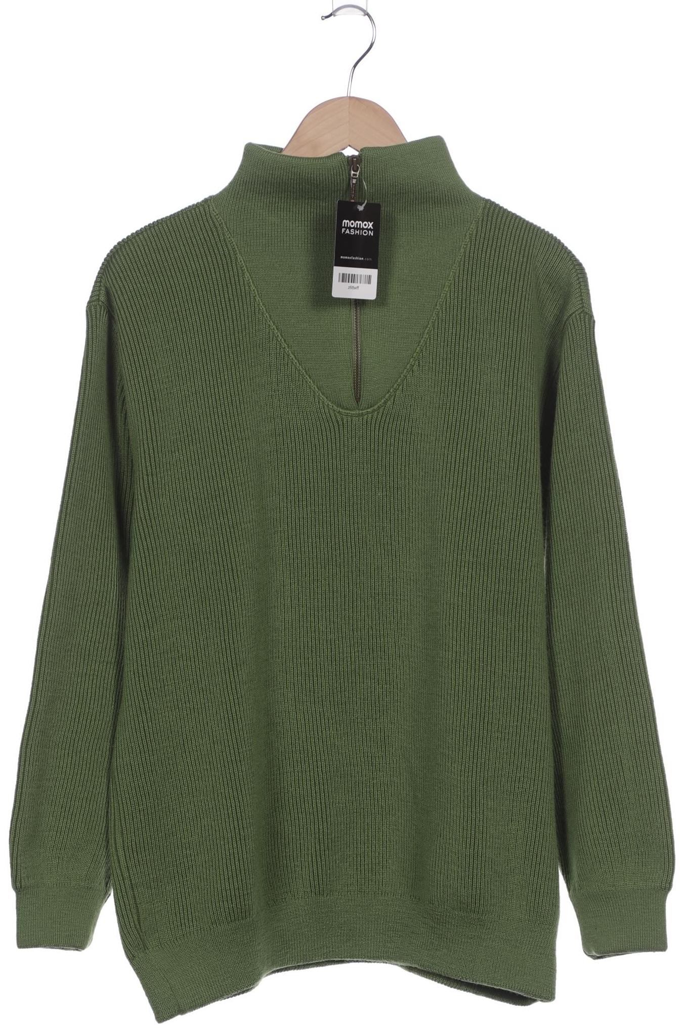 

hessnatur Herren Pullover, grün, Gr. 52