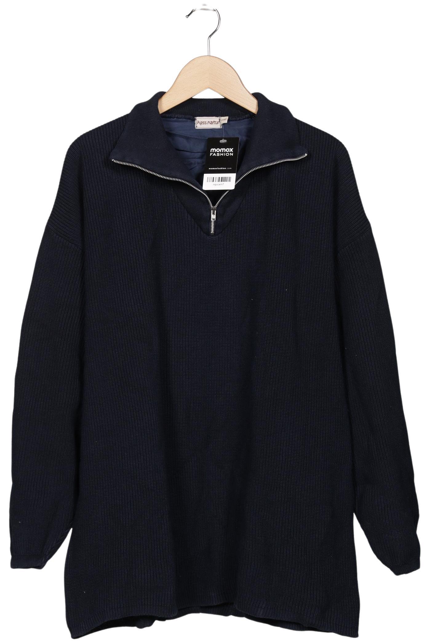 

hessnatur Herren Pullover, marineblau, Gr. 50