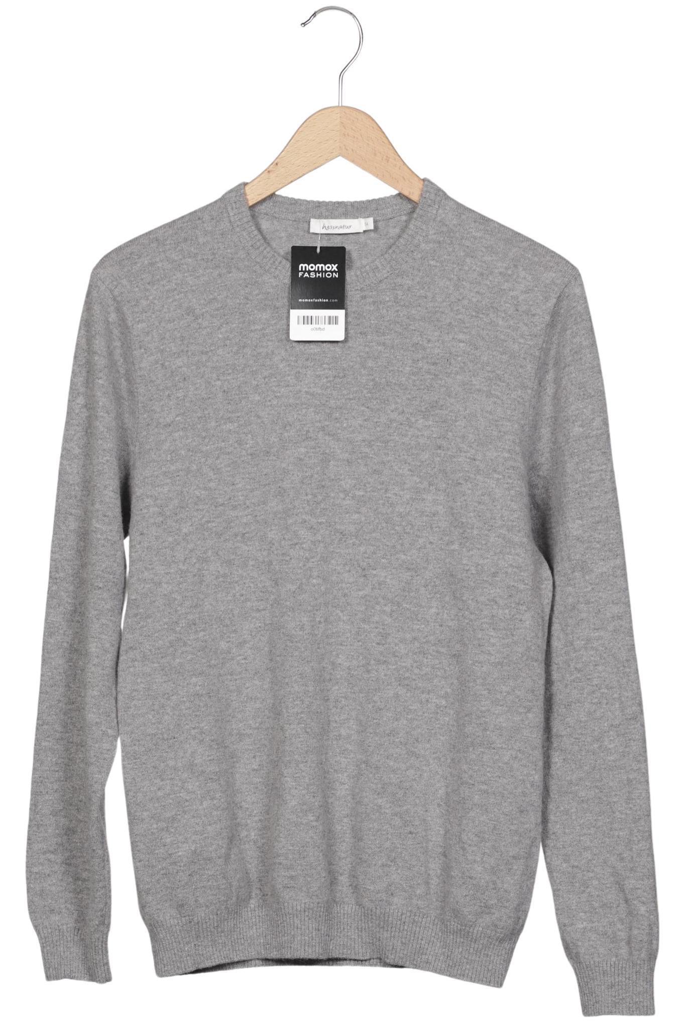 

hessnatur Herren Pullover, grau, Gr. 54