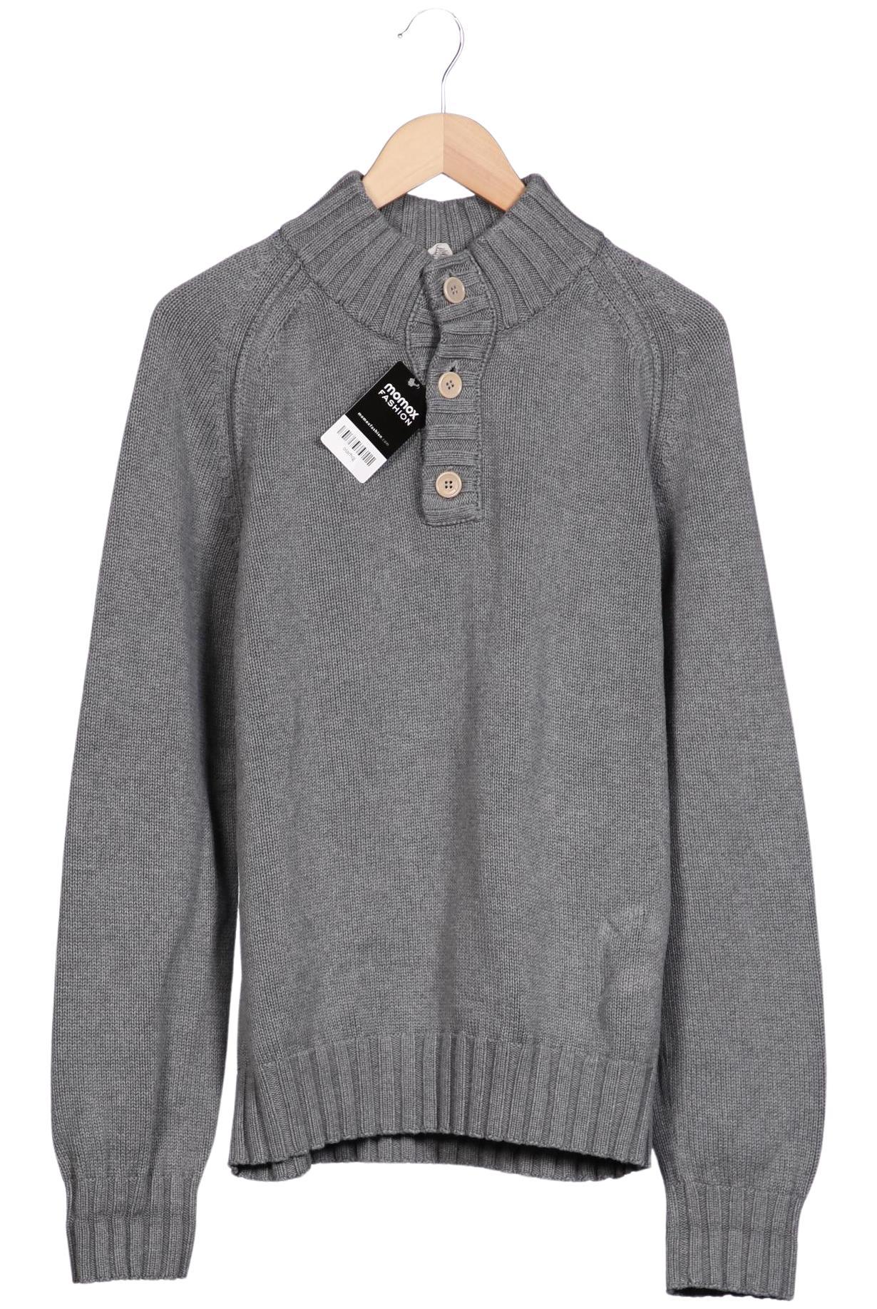 

hessnatur Herren Pullover, grau, Gr. 52