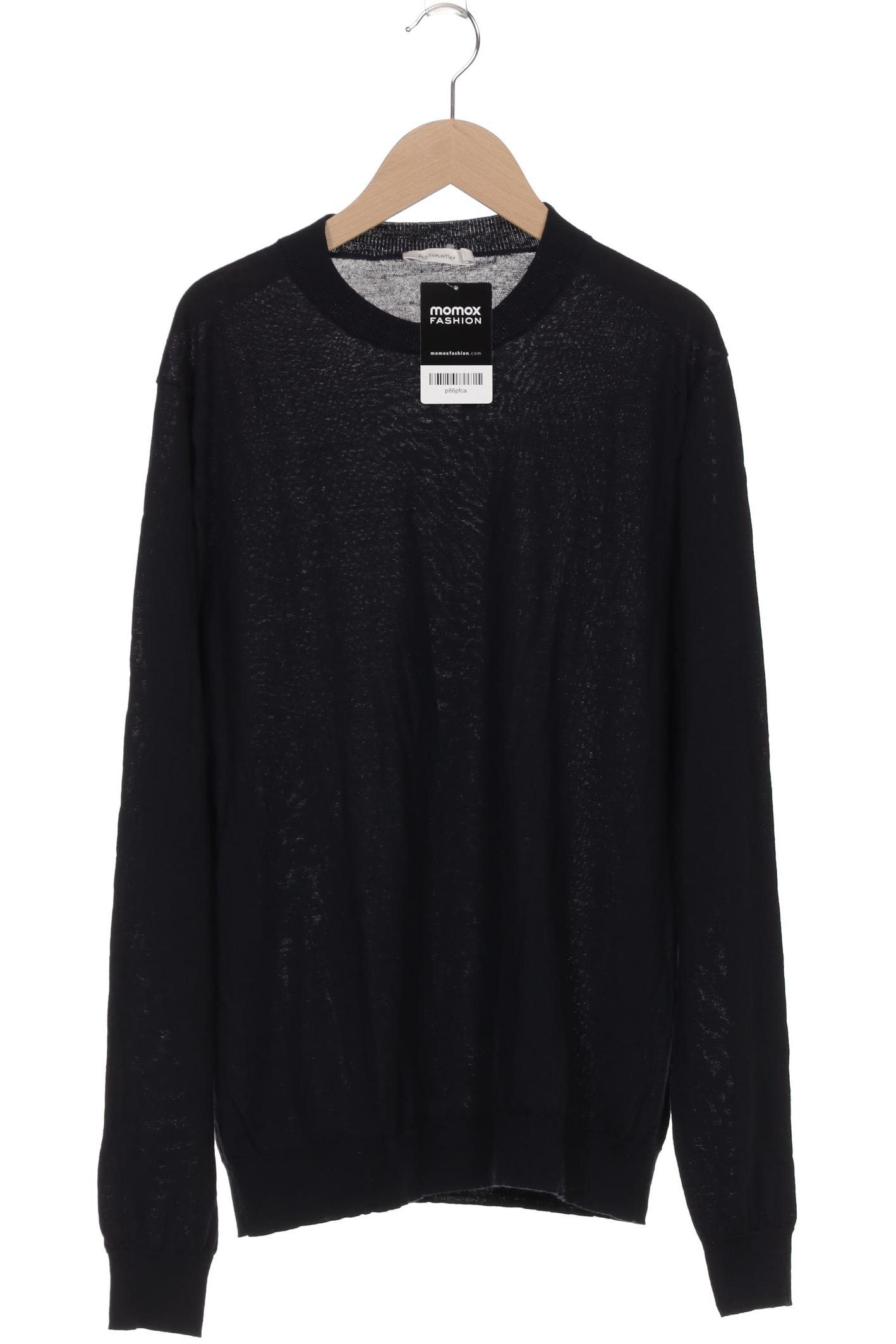 

hessnatur Herren Pullover, marineblau, Gr. 48