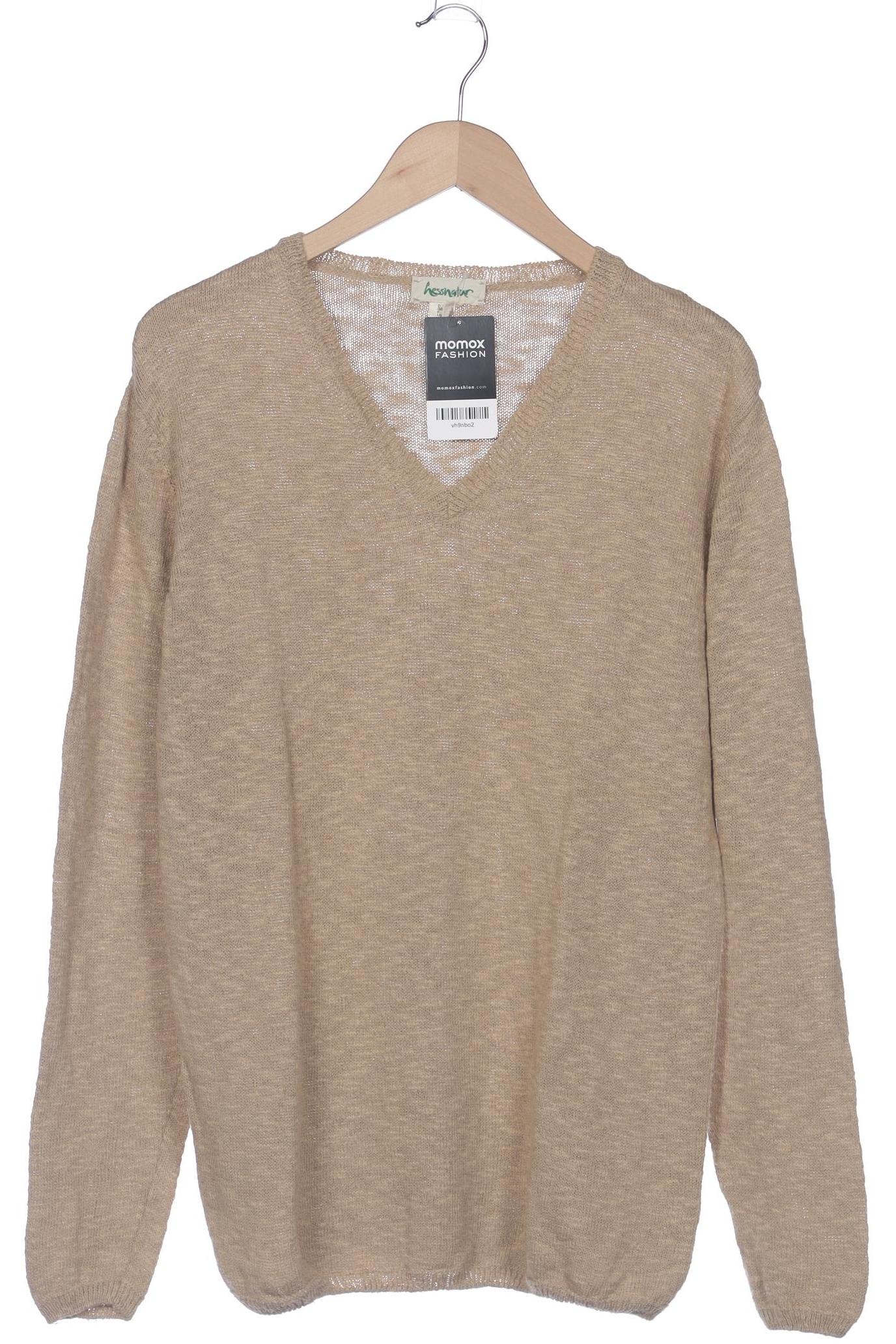

hessnatur Herren Pullover, beige, Gr. 48