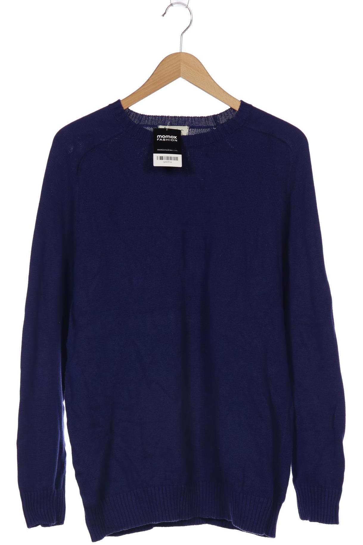 

hessnatur Herren Pullover, marineblau, Gr. 48