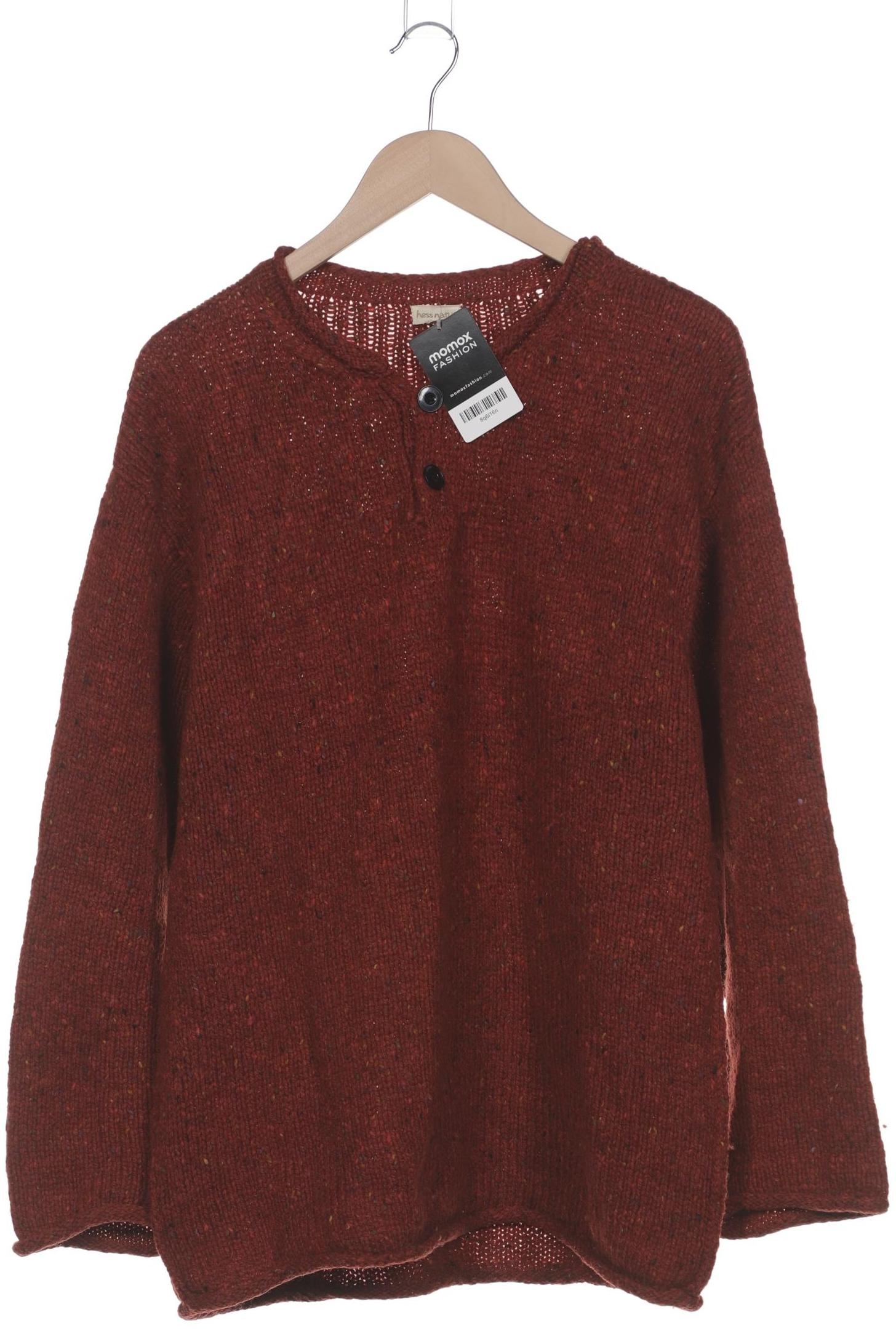 

hessnatur Herren Pullover, rot, Gr. 50