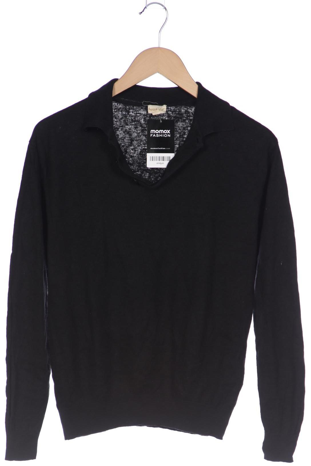 

hessnatur Herren Pullover, schwarz, Gr. 46