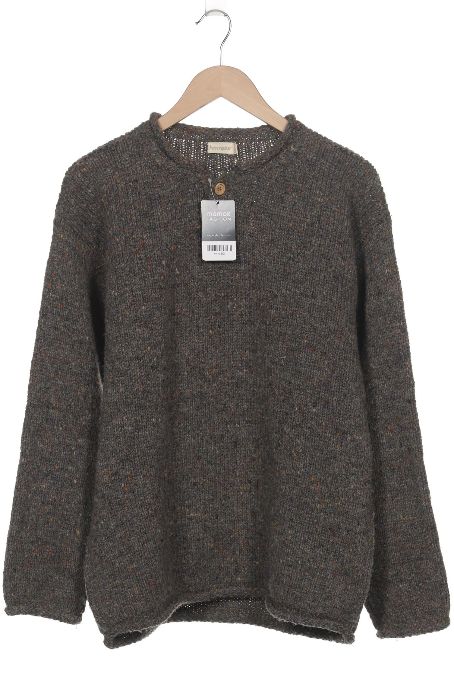 

hessnatur Herren Pullover, grau, Gr. 50