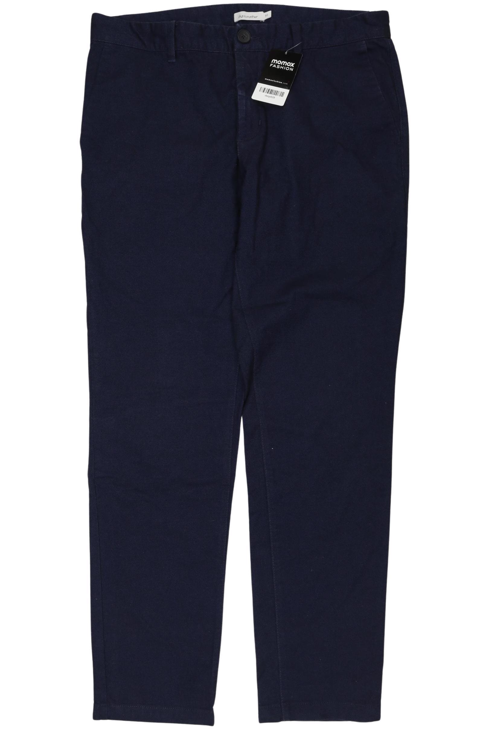 

hessnatur Herren Stoffhose, marineblau, Gr. 50