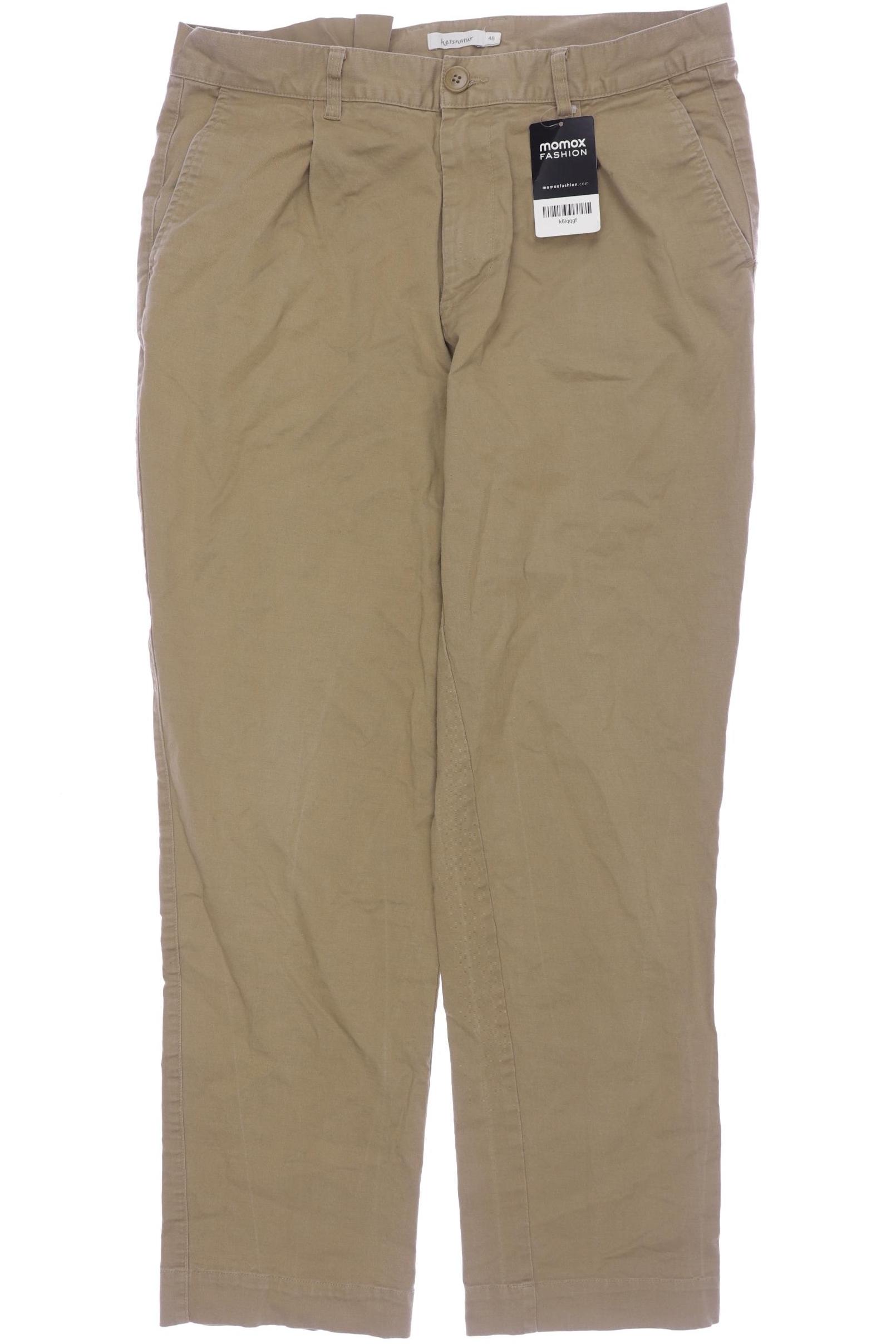 

hessnatur Herren Stoffhose, beige, Gr. 48
