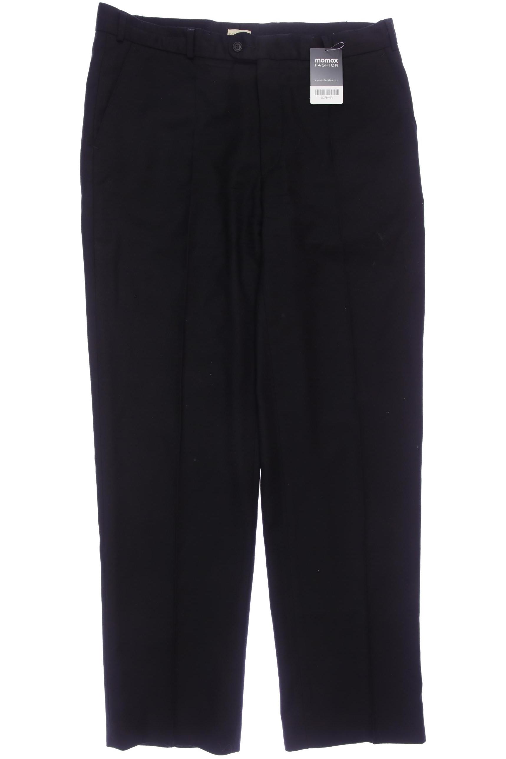 

hessnatur Herren Stoffhose, schwarz, Gr. 52