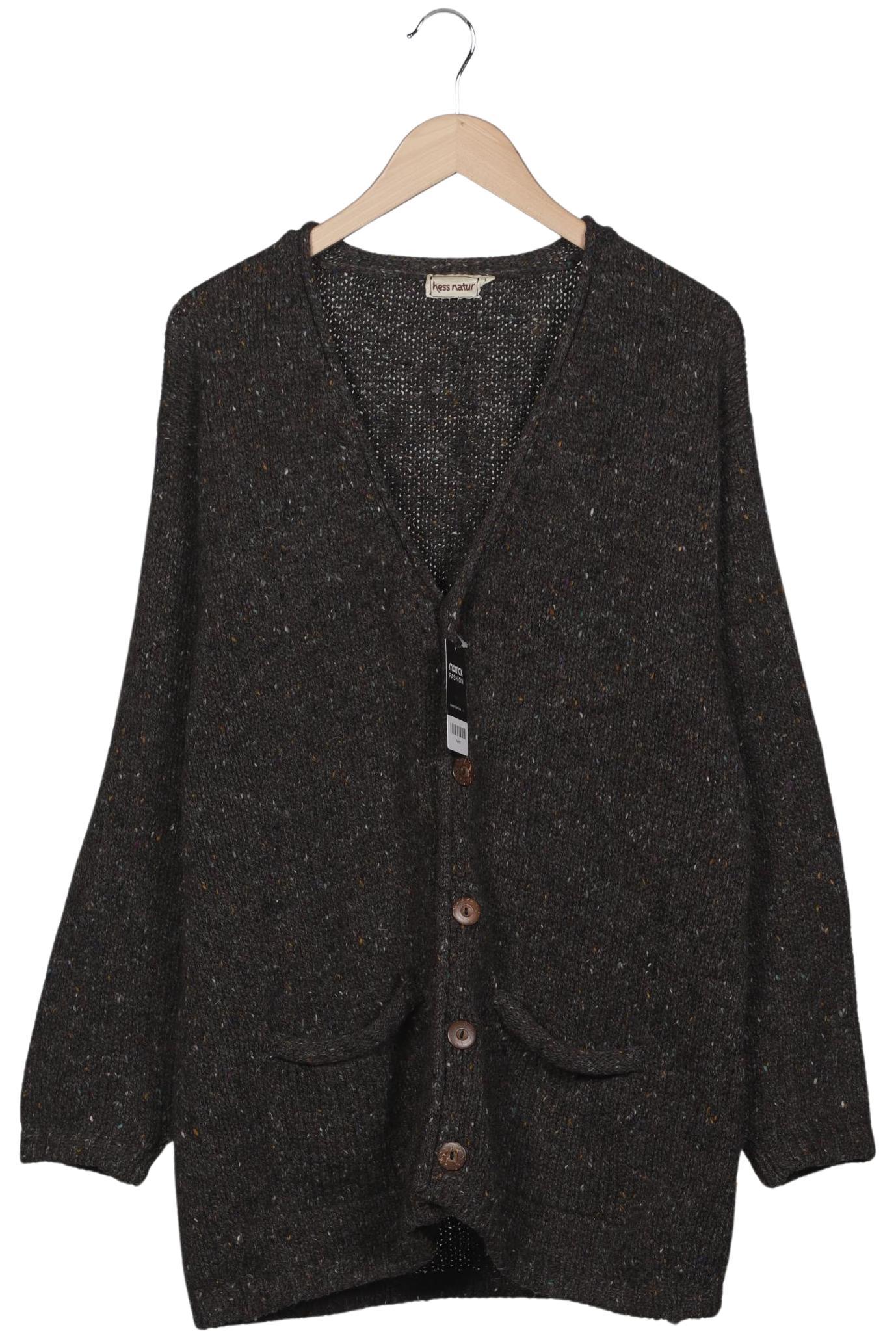 

hessnatur Herren Strickjacke, braun, Gr. 52