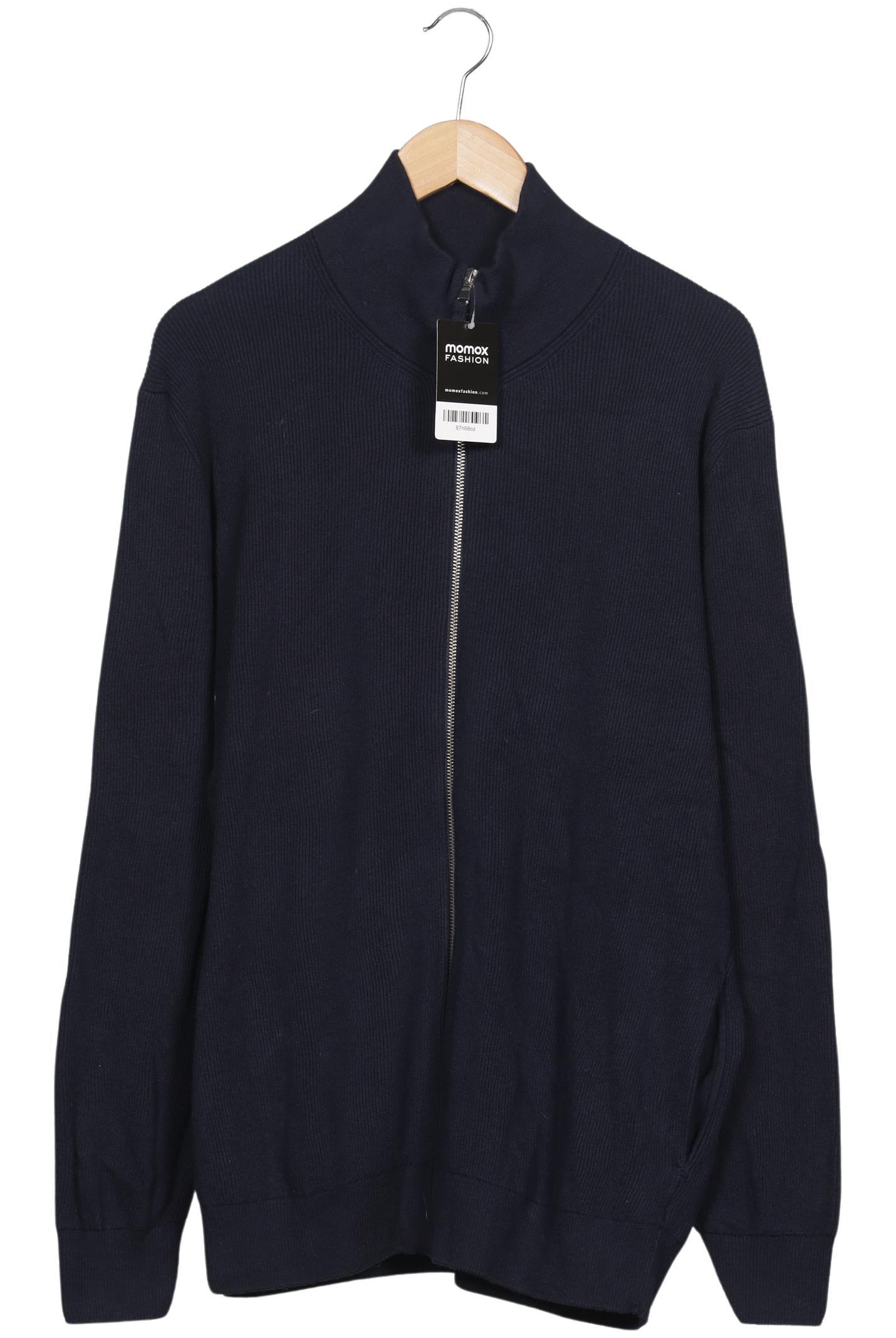 

hessnatur Herren Strickjacke, marineblau, Gr. 54