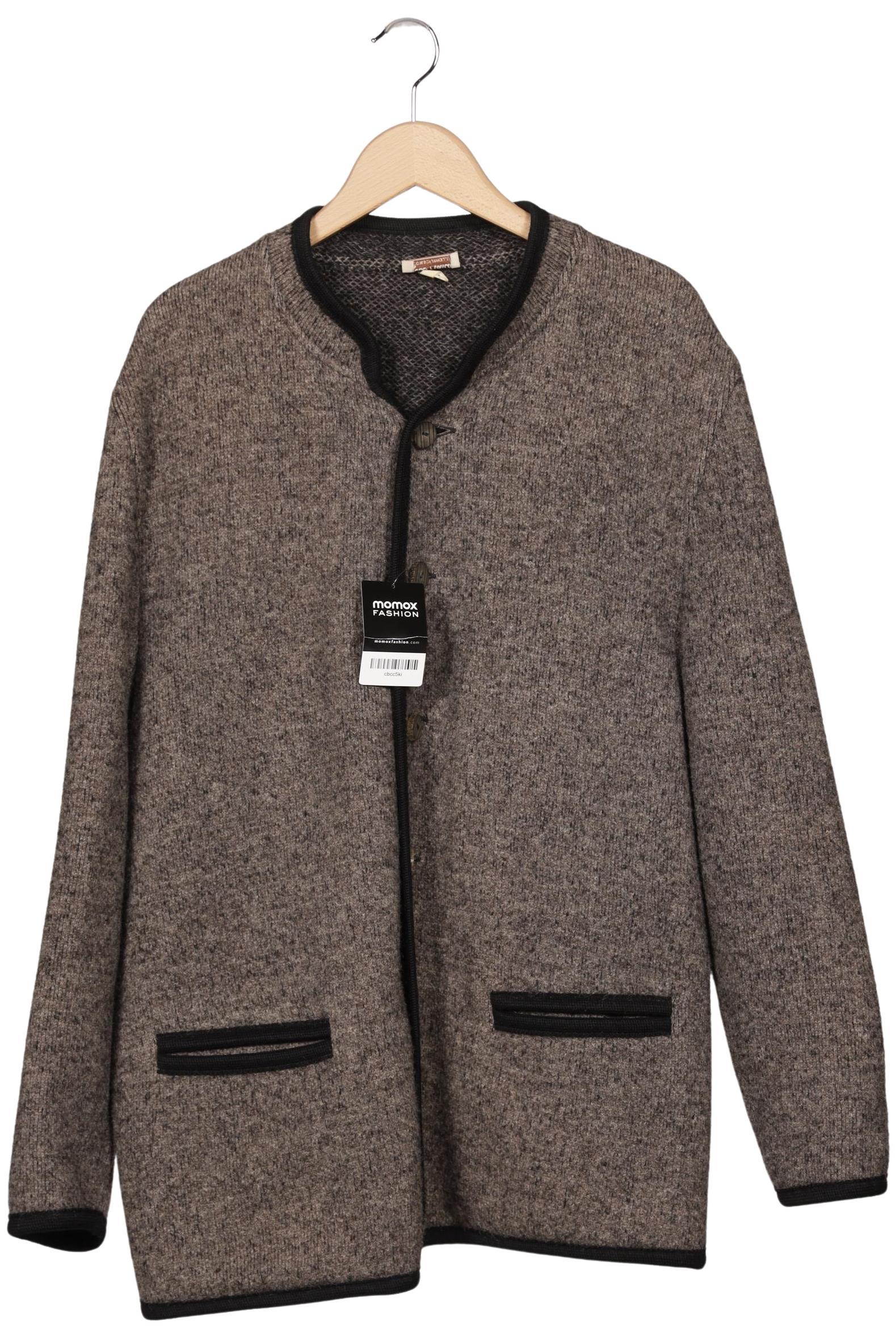 

hessnatur Herren Strickjacke, braun, Gr. 52